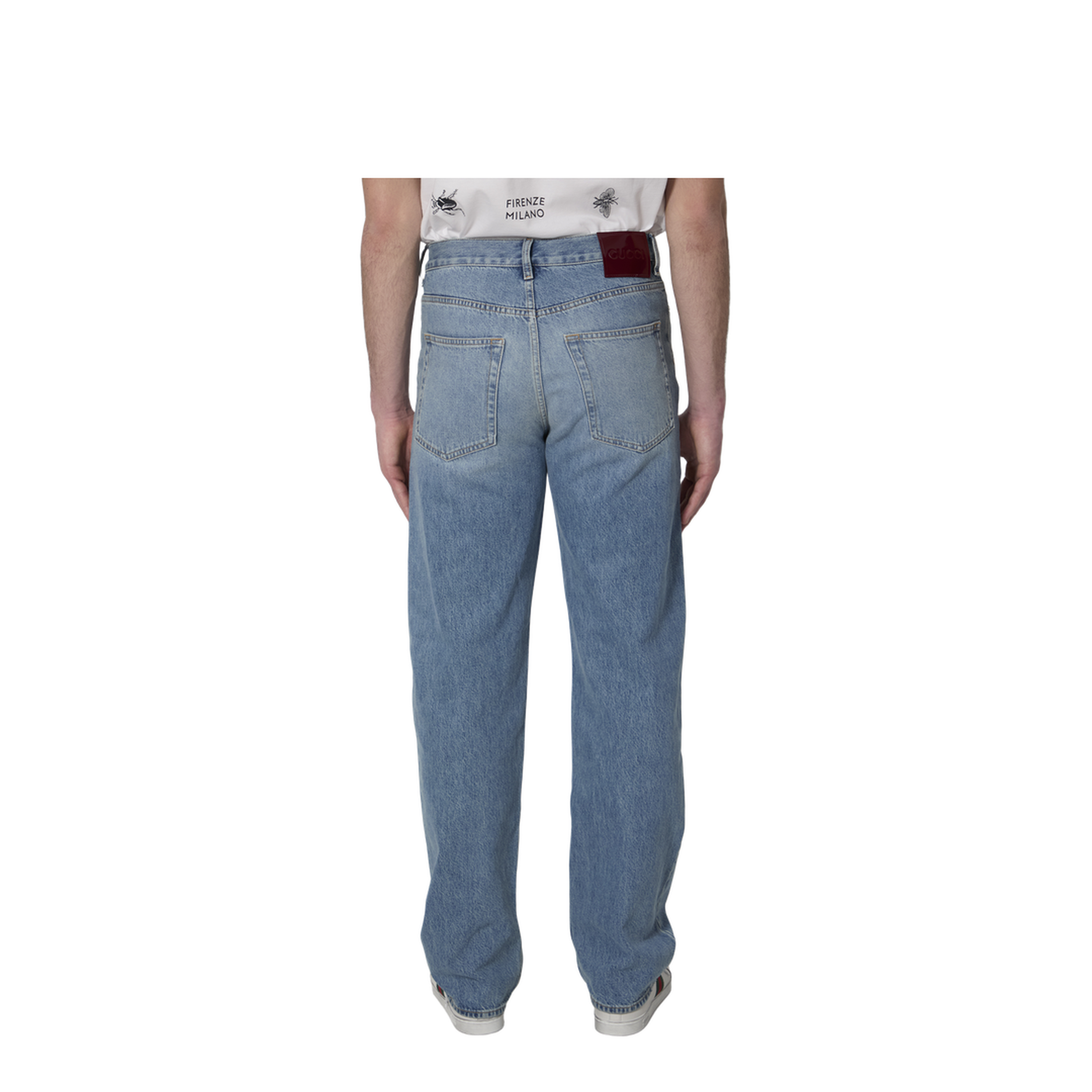 Cotton Denim Pants - Image 4