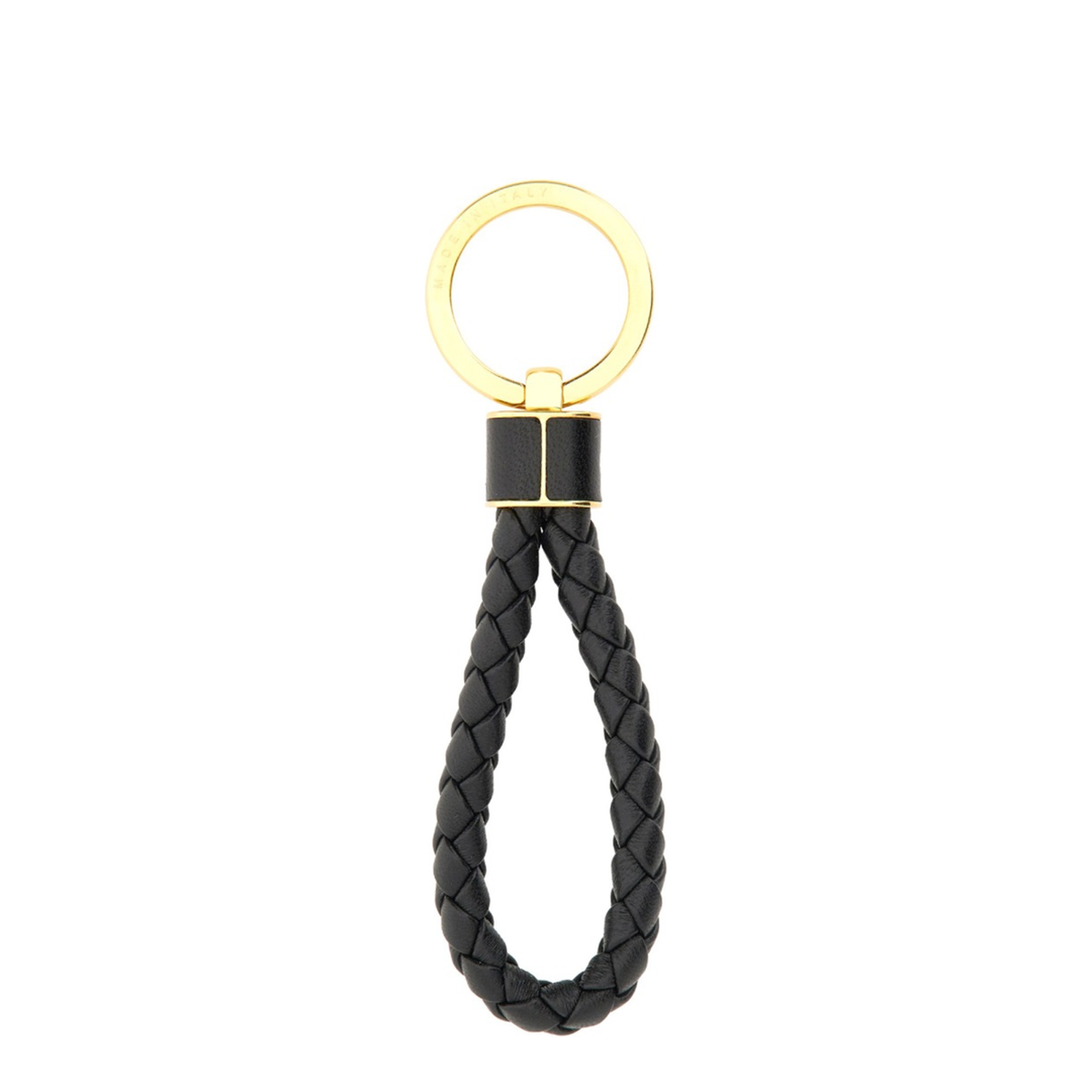 Intreccio Key Ring in Black - Image 8