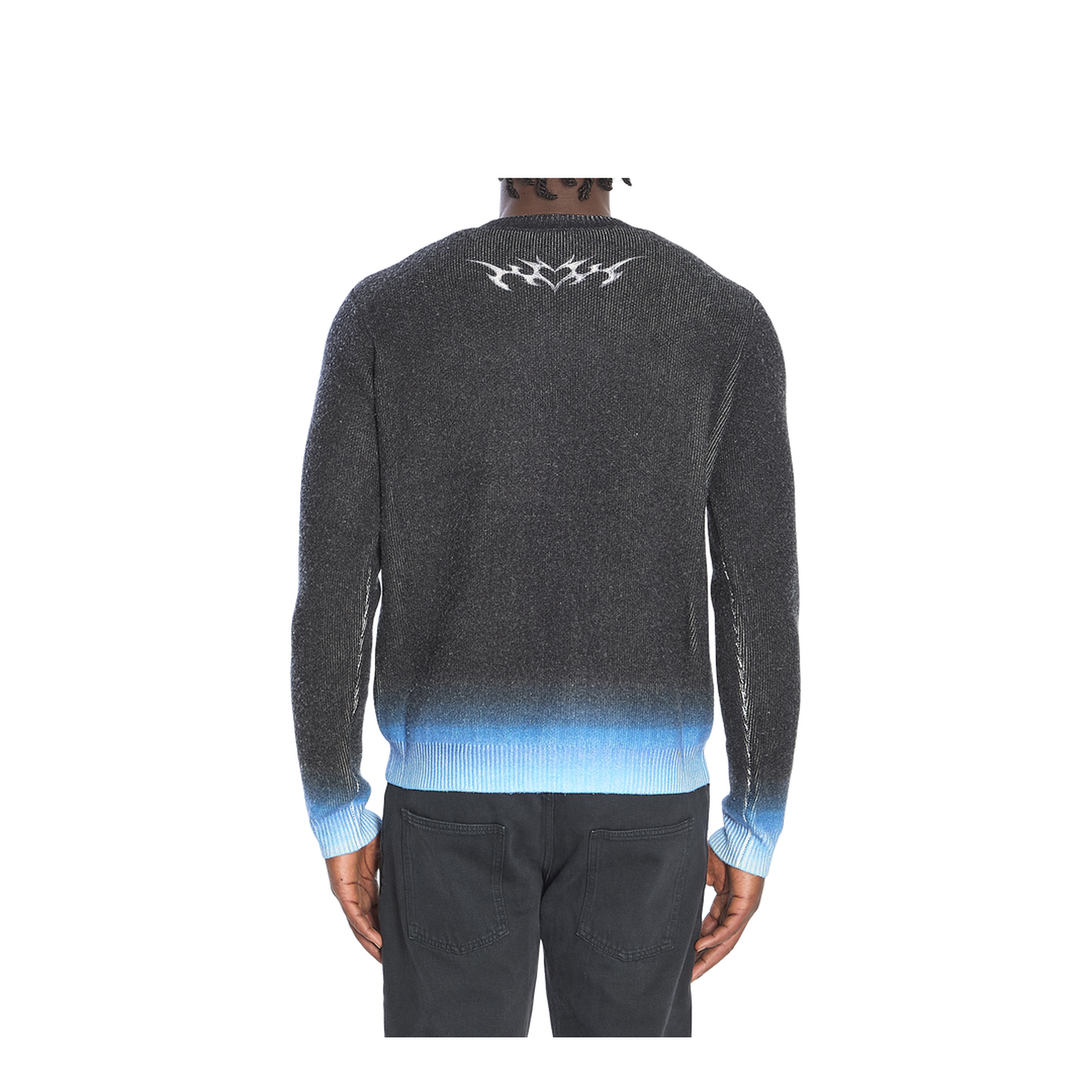 Sweater with Blades Print - Image 4