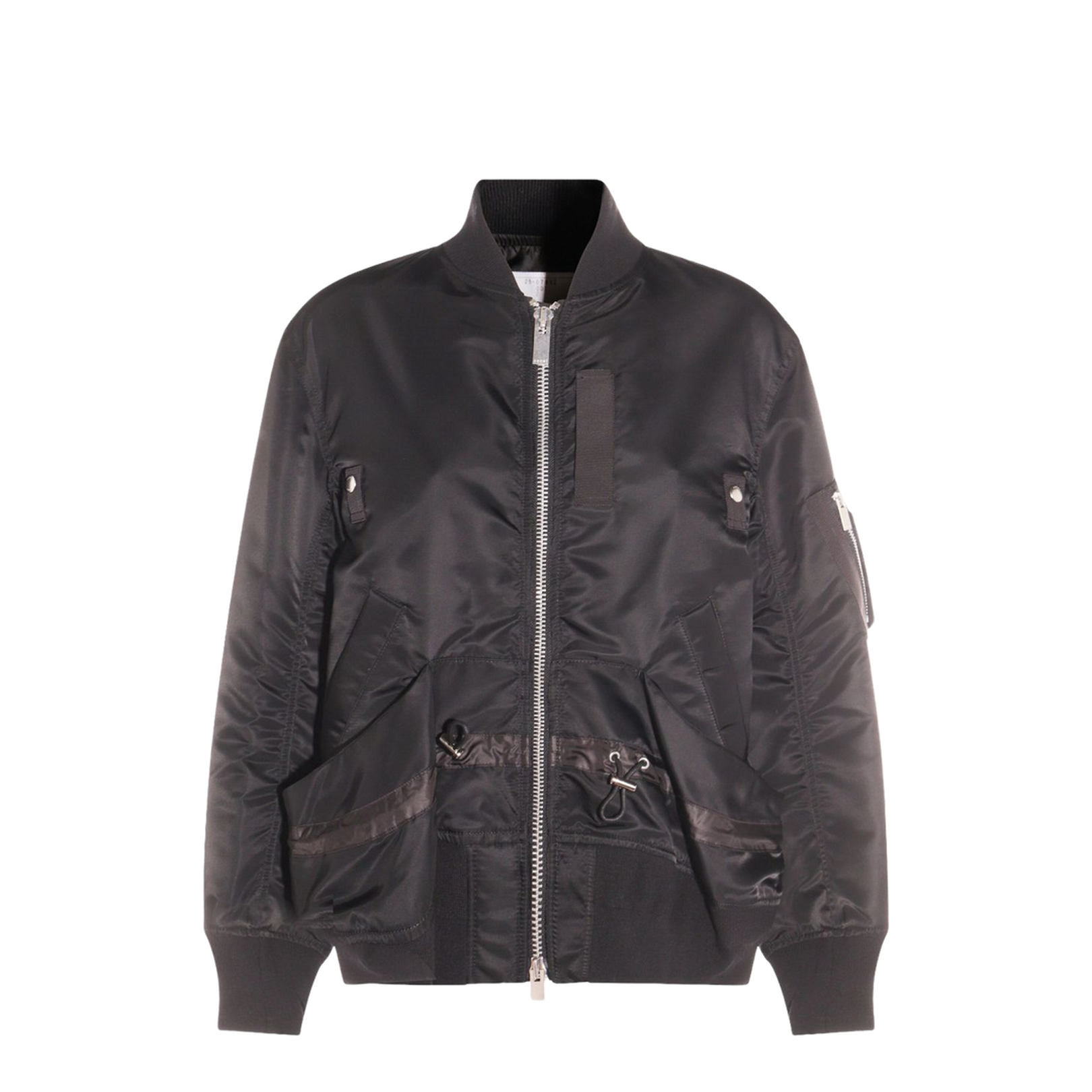 Nylon Bomber Jacket - Image 1