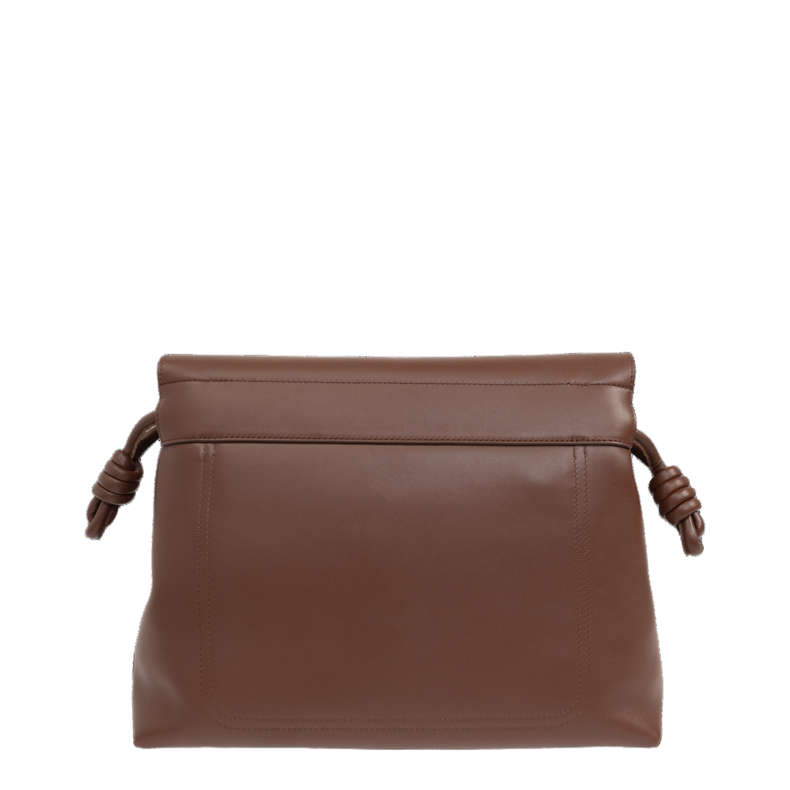 Flamenco Shoulder Bag Leather Brown - Image 3