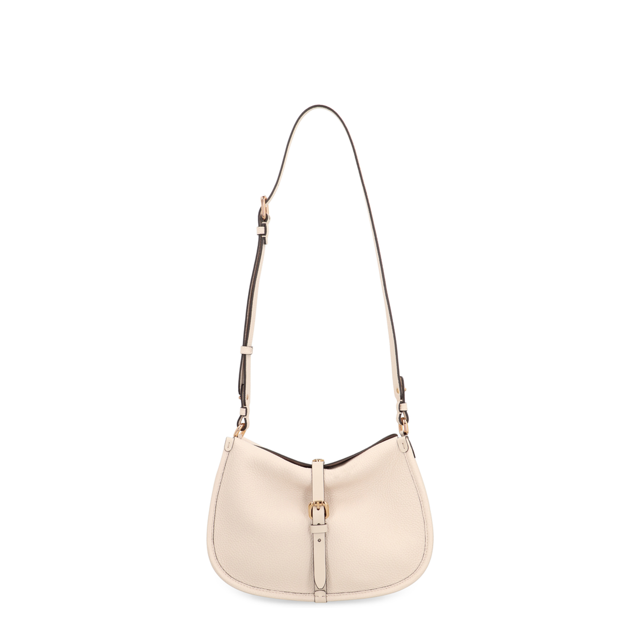 Pony Medium Calfskin Shoulder Bag - Cream - Image 5