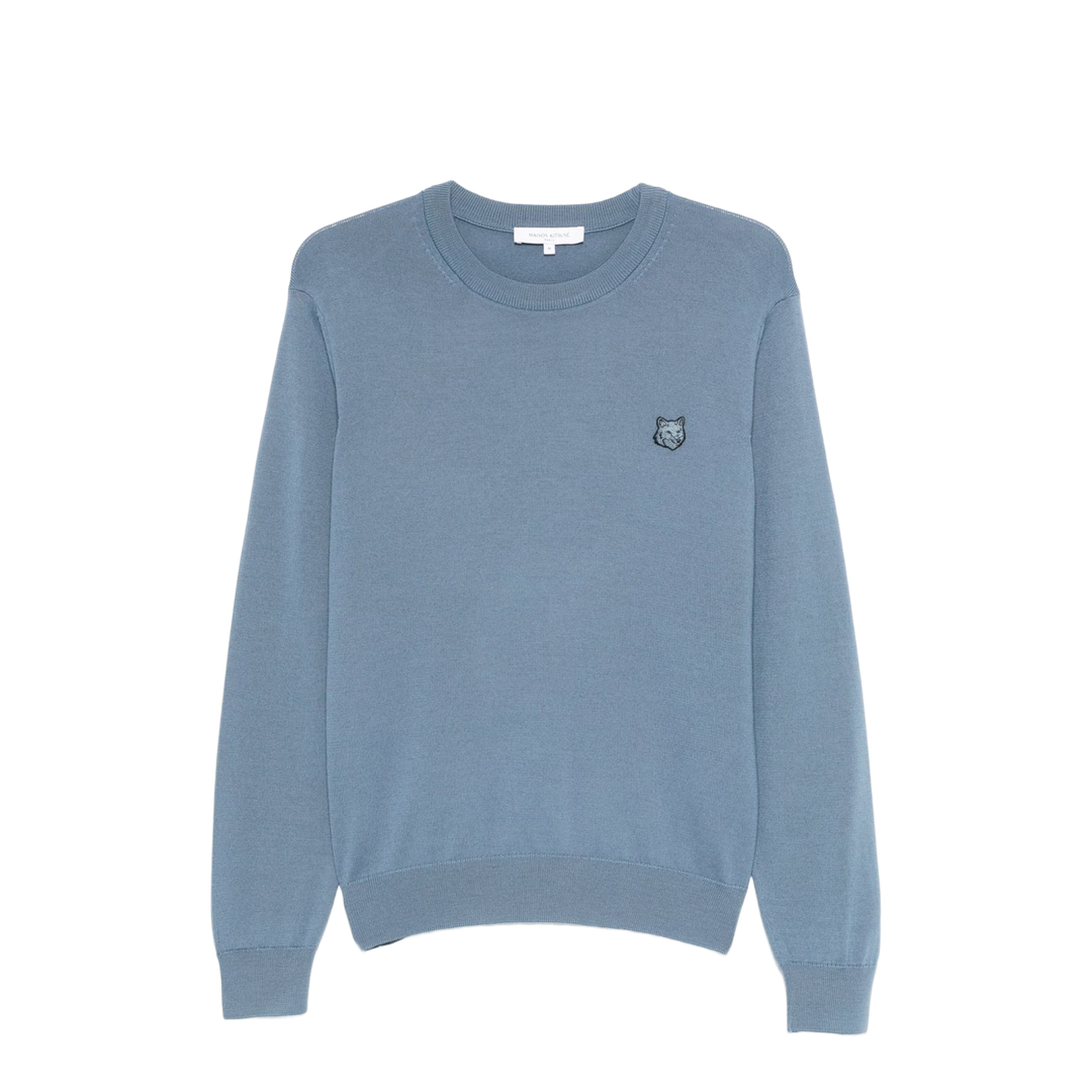 Bold Fox Head Knit - Breton Blue - Image 1
