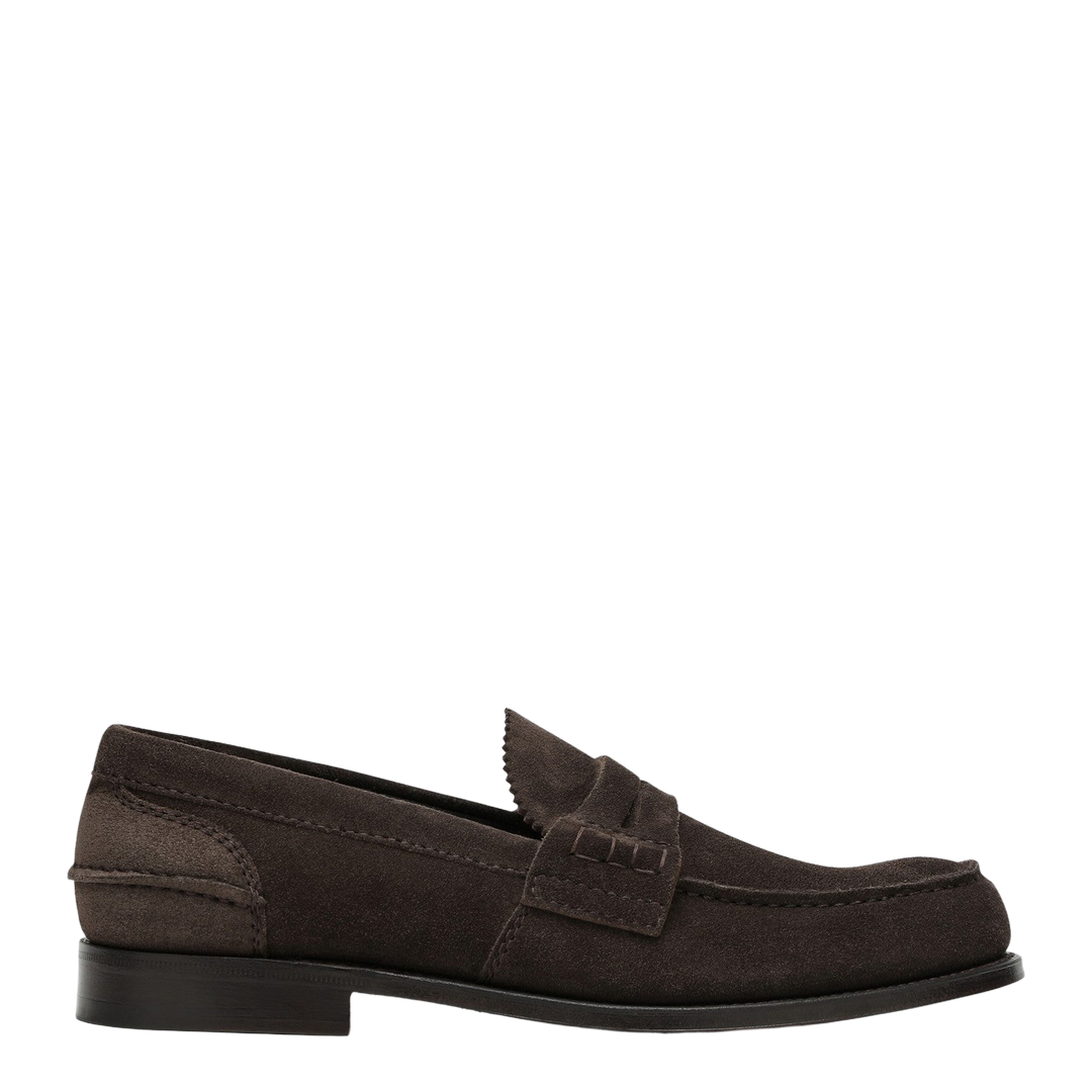Brown Moccasin in Suede - Image 1