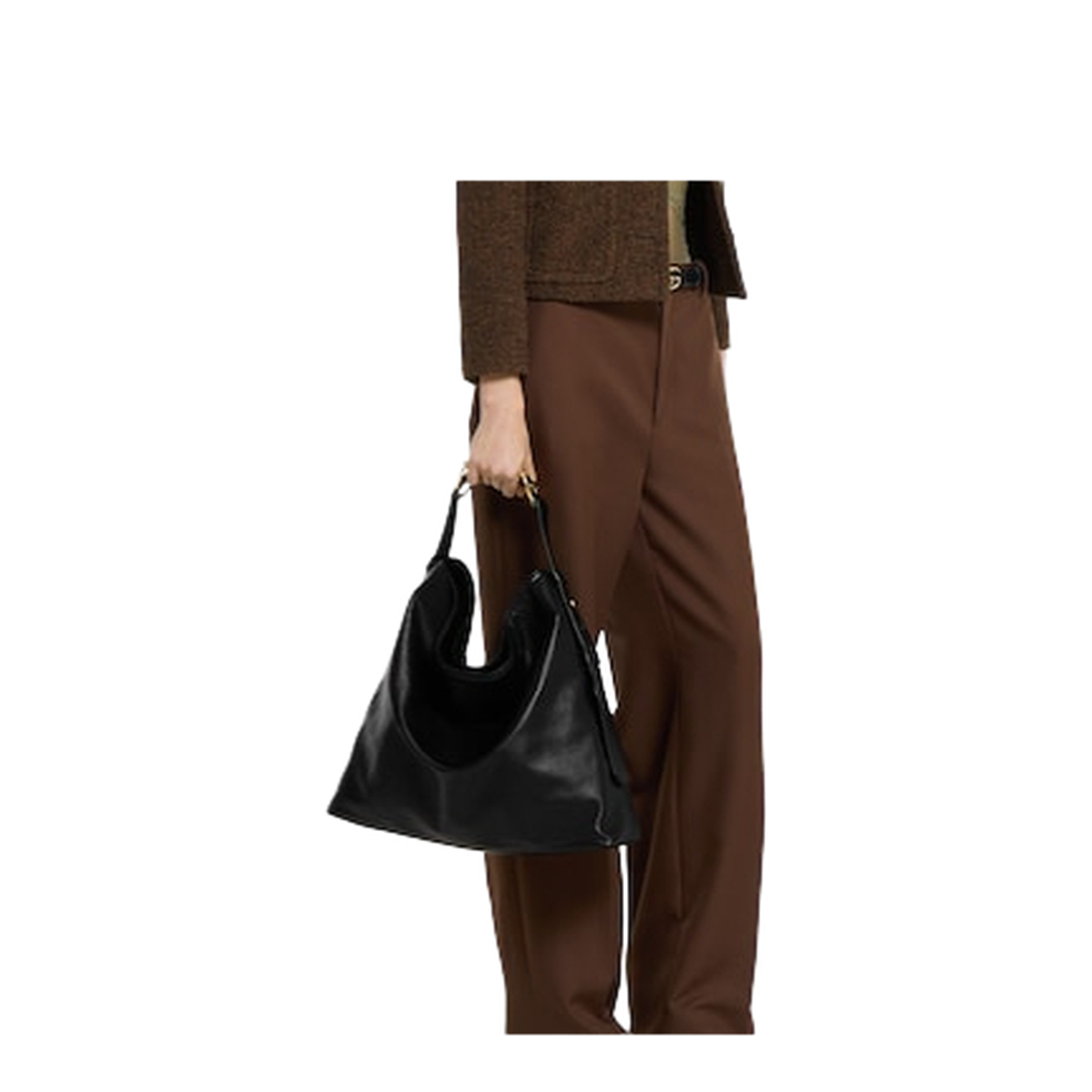 Large Beatrix Shopping Bag Black - Image 4