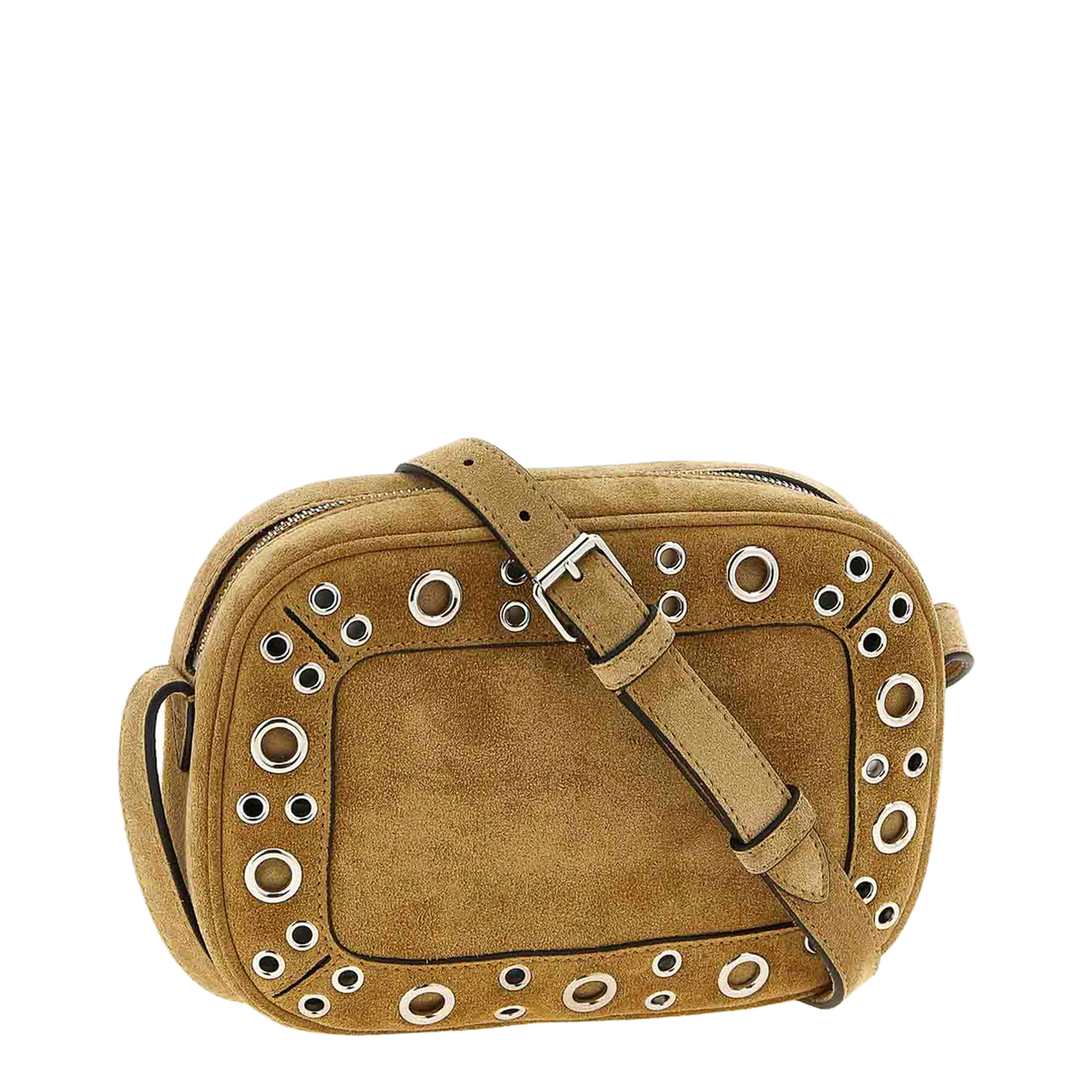 Nellcôte Suede Shoulder Bag - Beige - Image 2