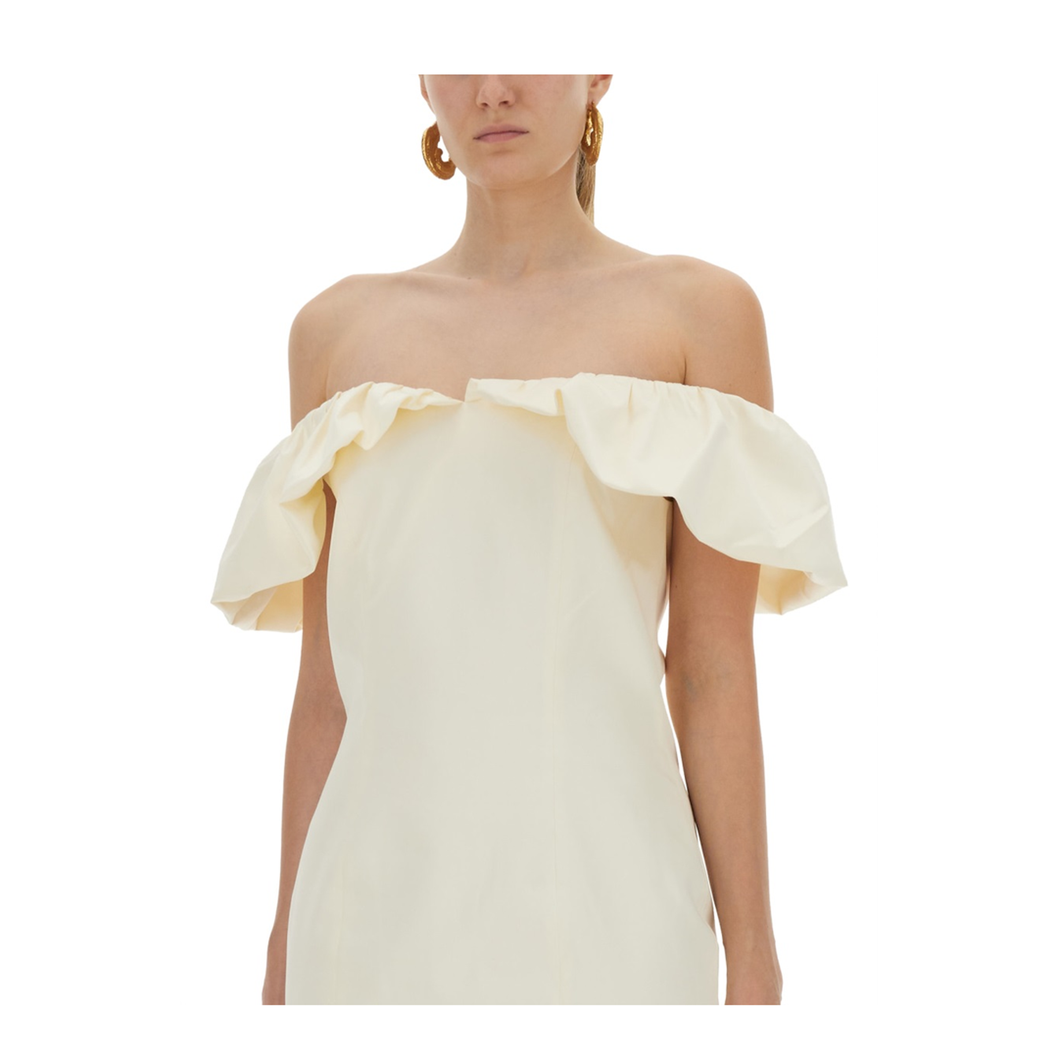 Mini Dress With Bare Shoulders - Image 4