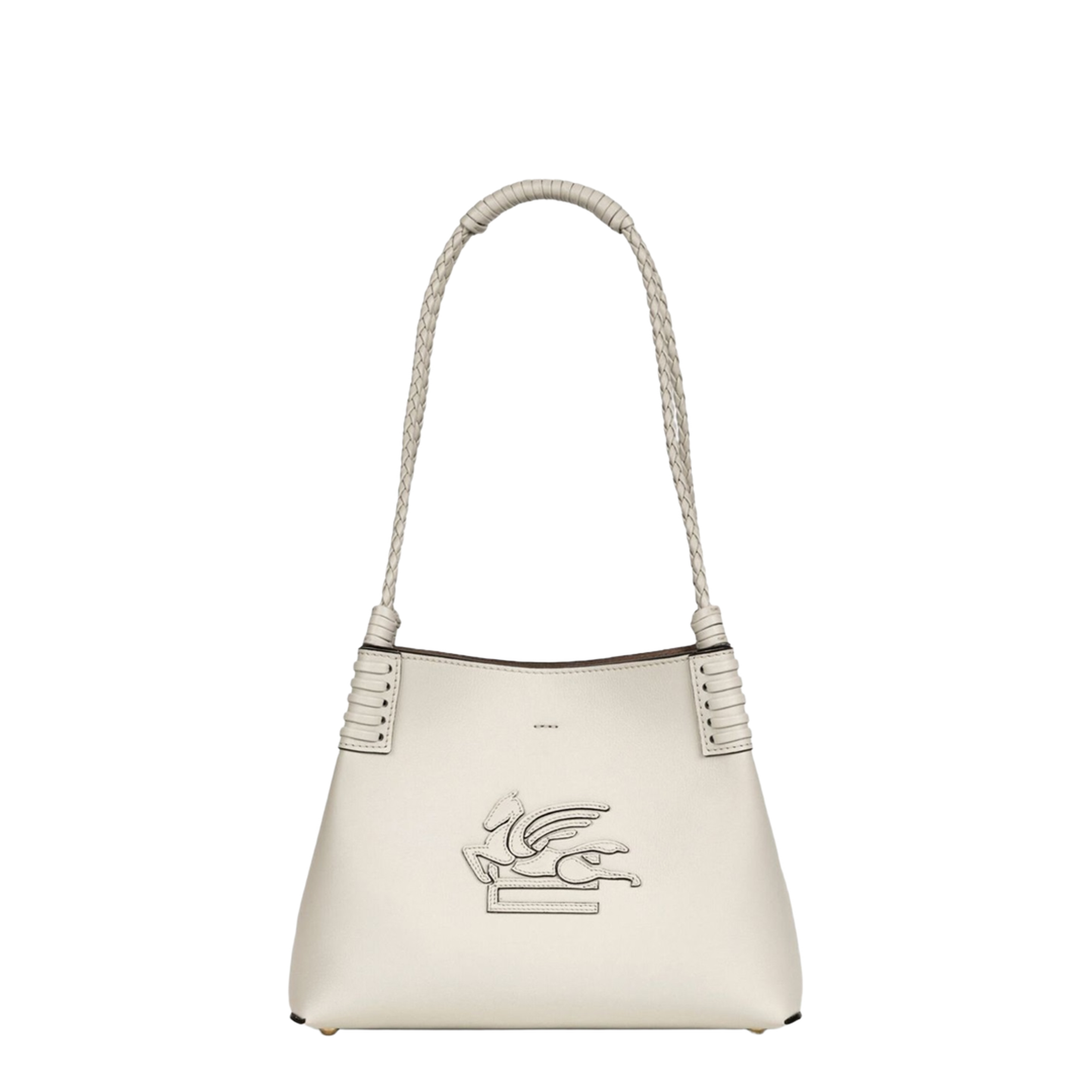 Libra Small Calfskin Tote - White - Image 1