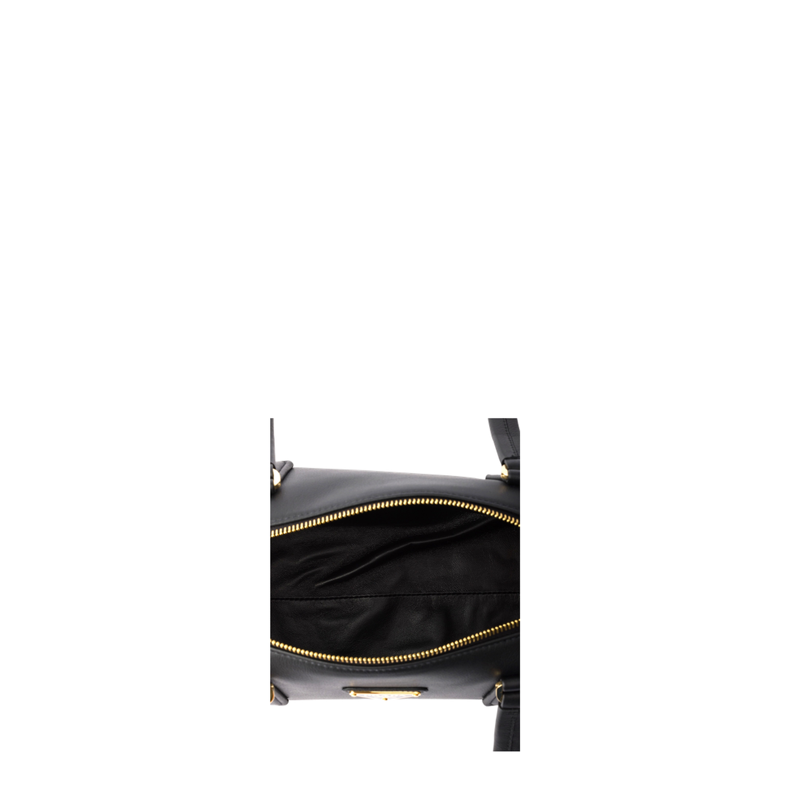 Black Leather Shoulder Bag - Image 5