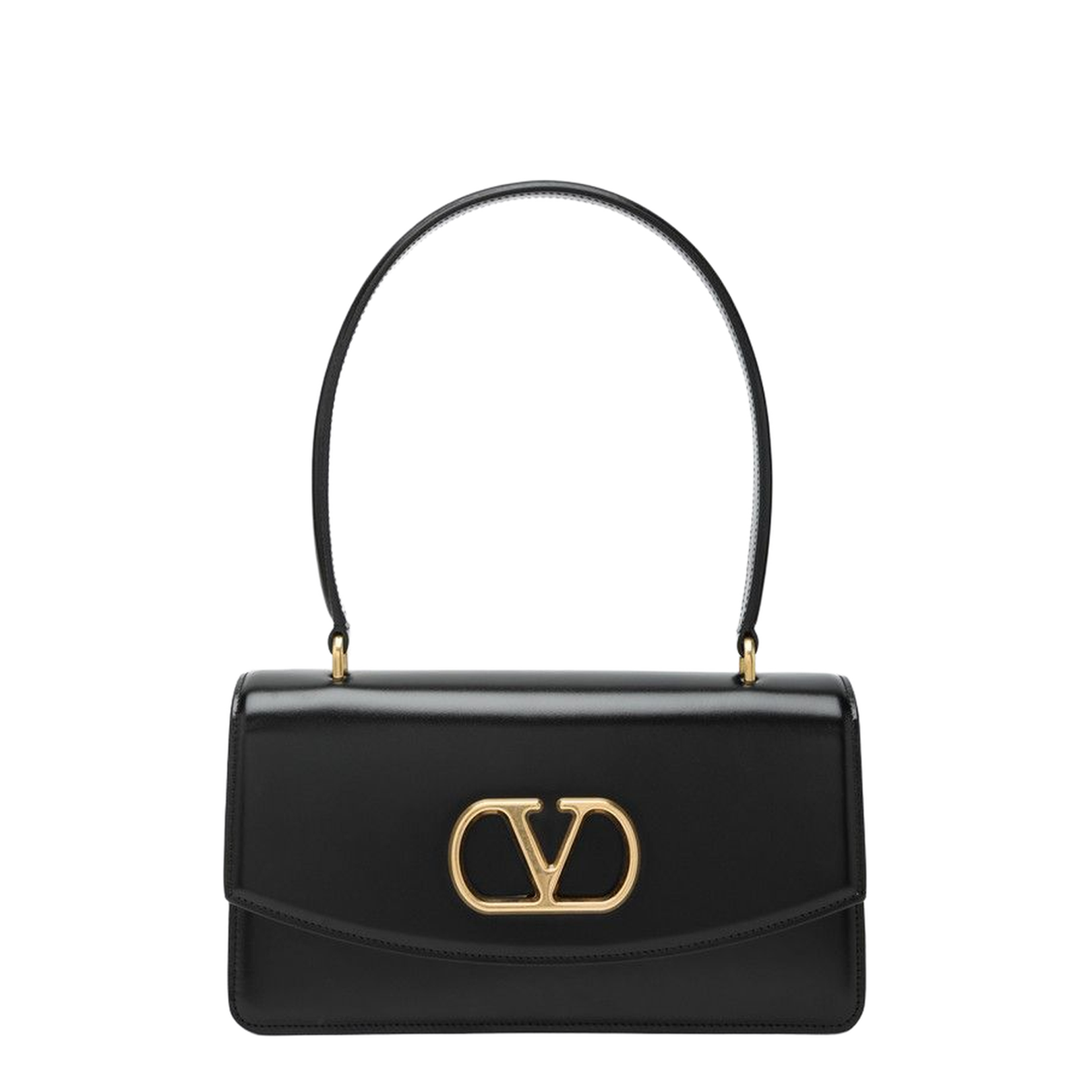 Shiny Calfskin Shoulder Bag - Image 3