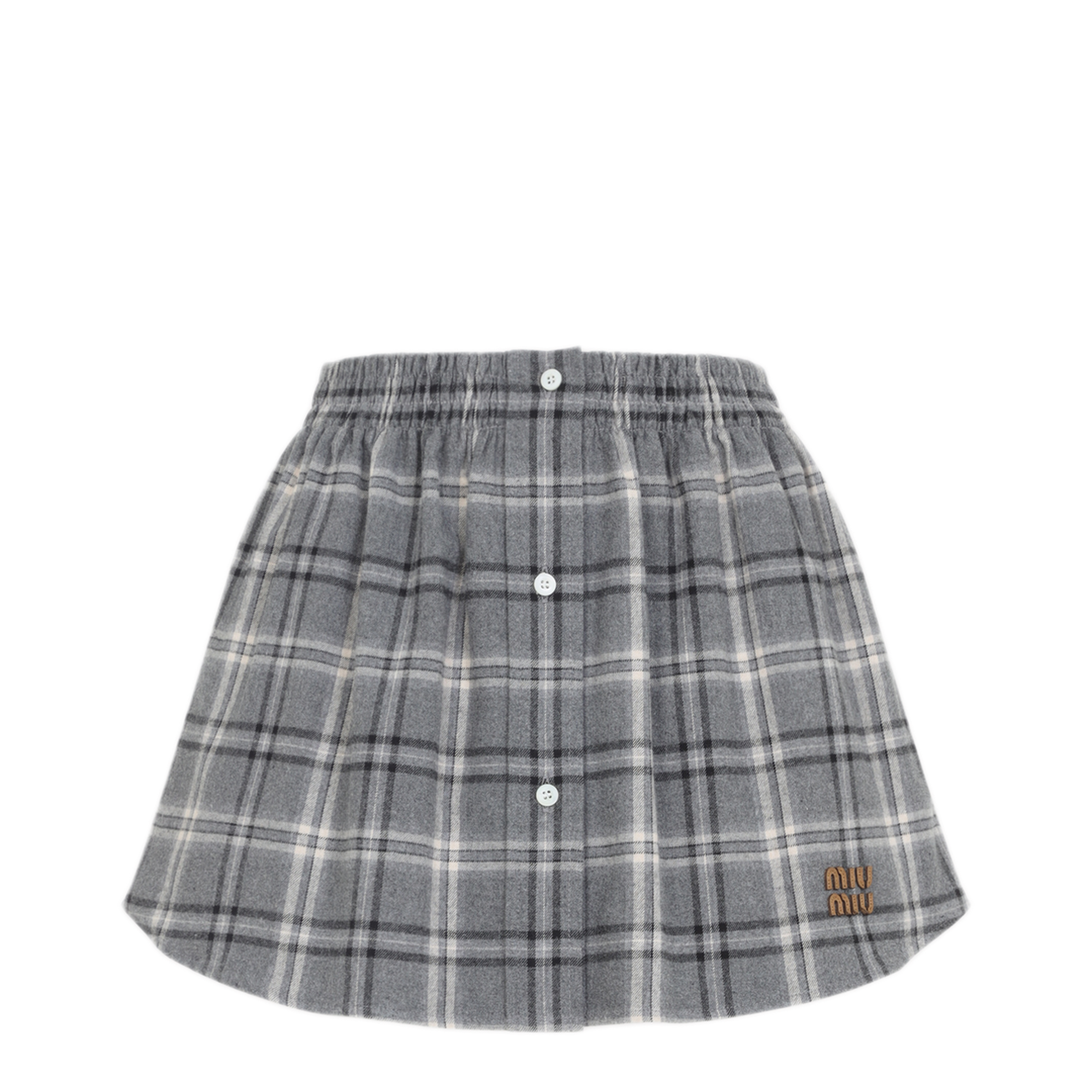 Cotton Midi Skirt - Image 3