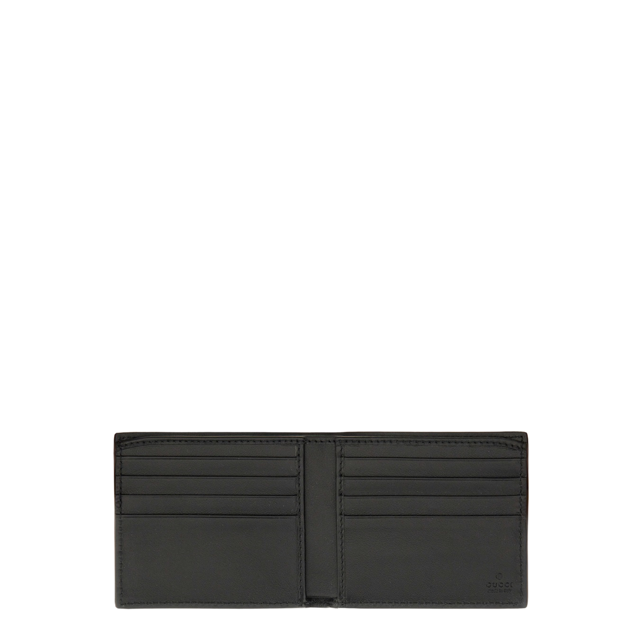Bi-Fold Wallet in Black Soft Leather - Image 5