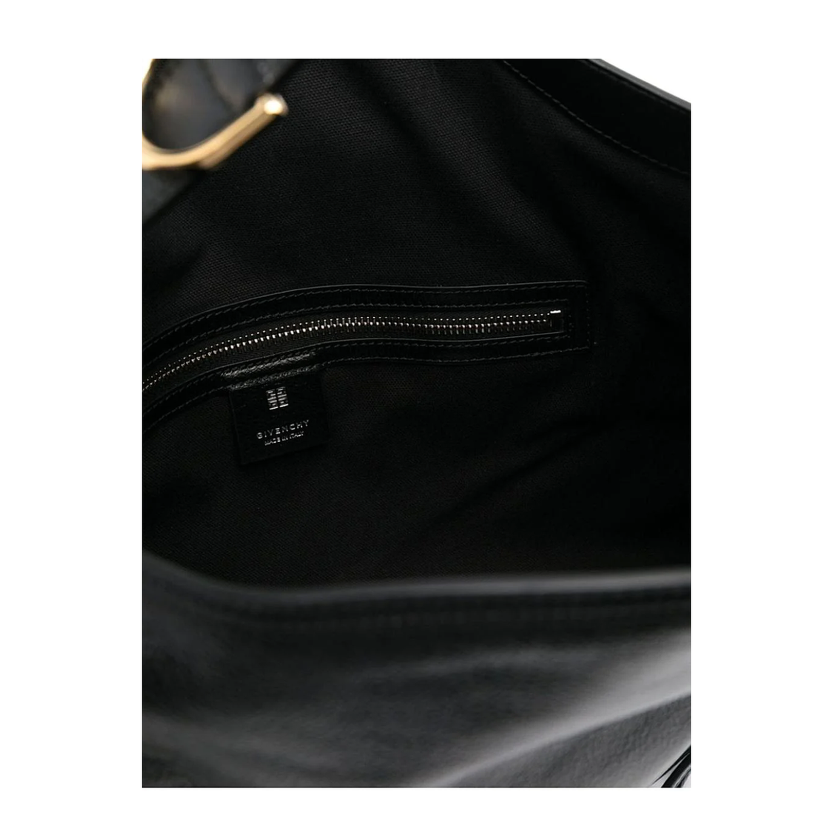 Voyou Medium Shoulder Bag Black - Image 4