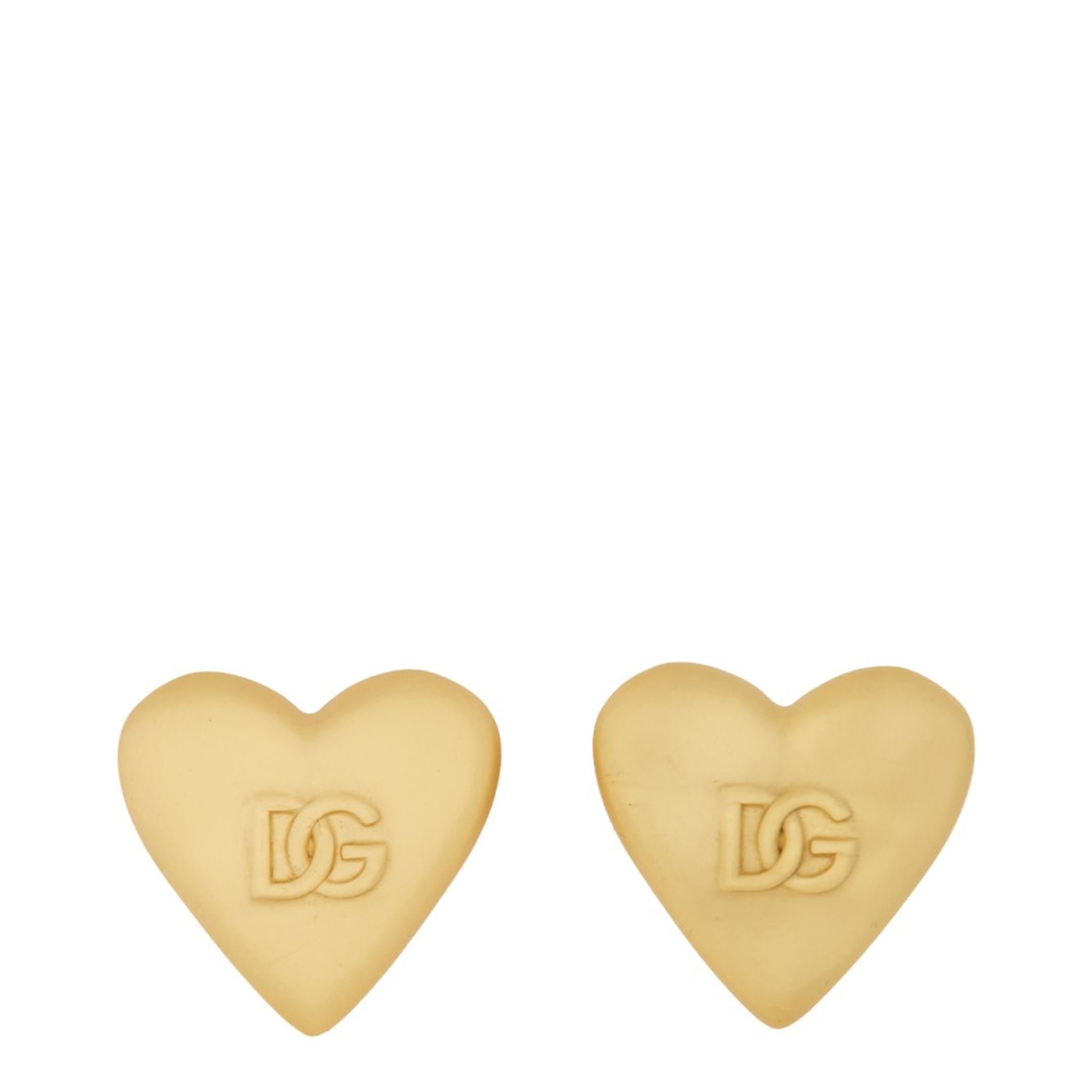 Heart Earrings with Logo - Image 1