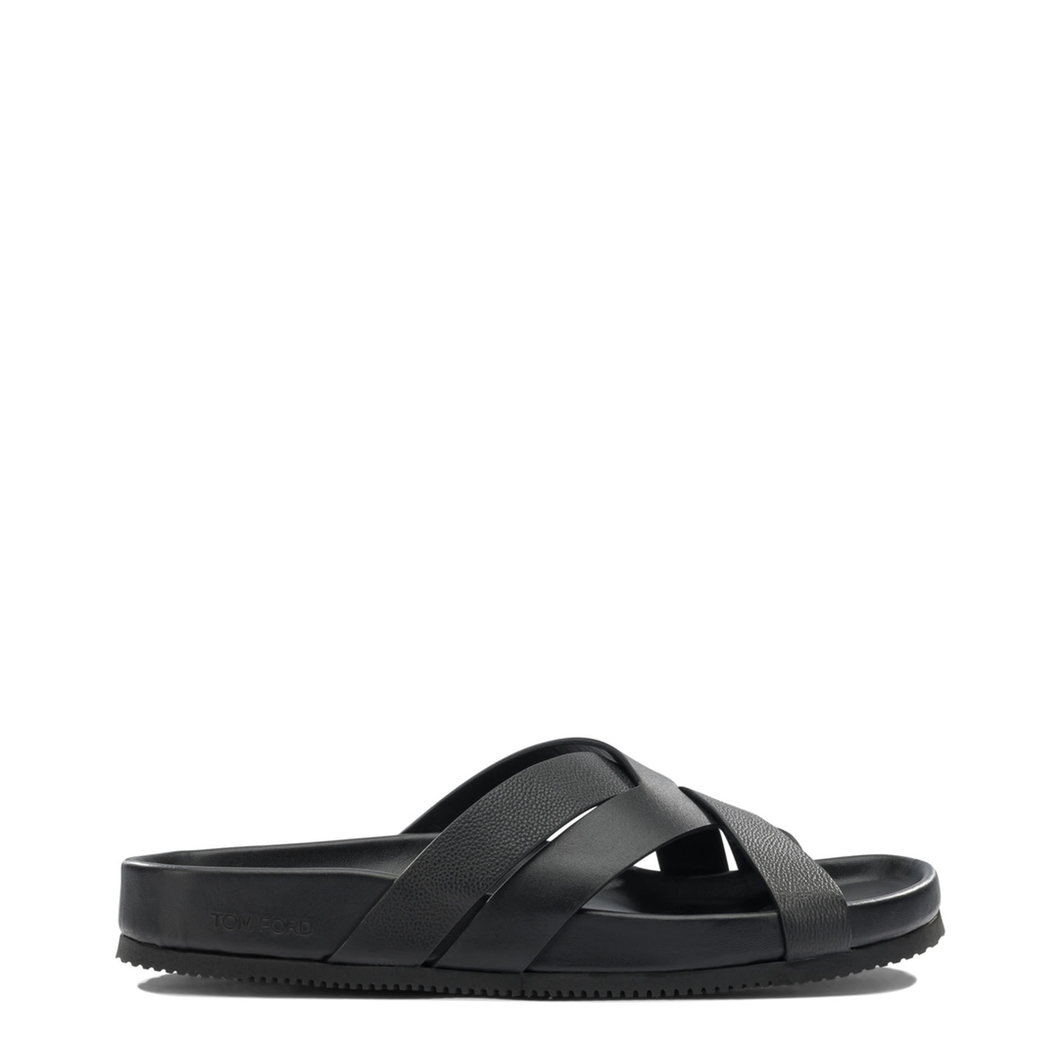 Braided Leather Slides - Image 1