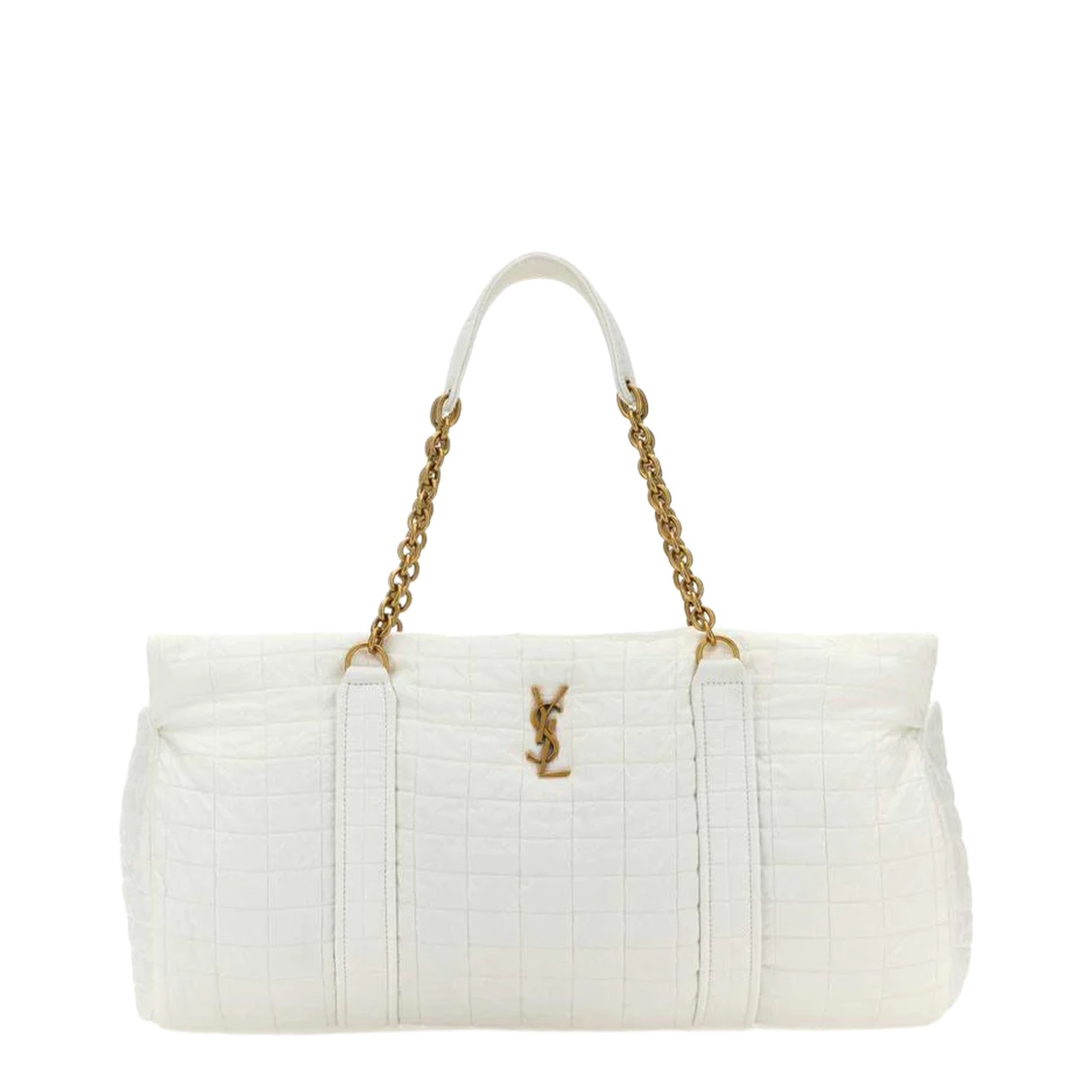 Gloria Nylon Duffel Bags - White - Image 3