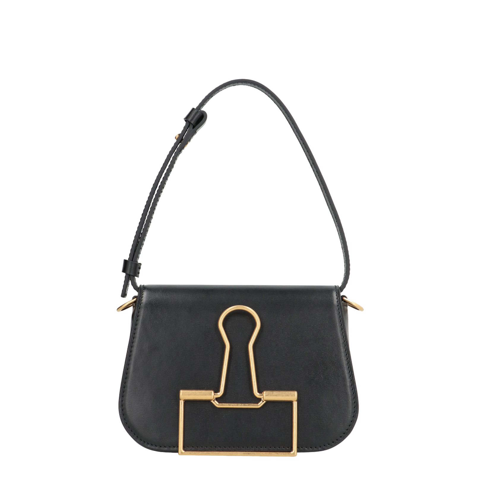 Skeleton Binder Leather Shoulder Bag - Image 5