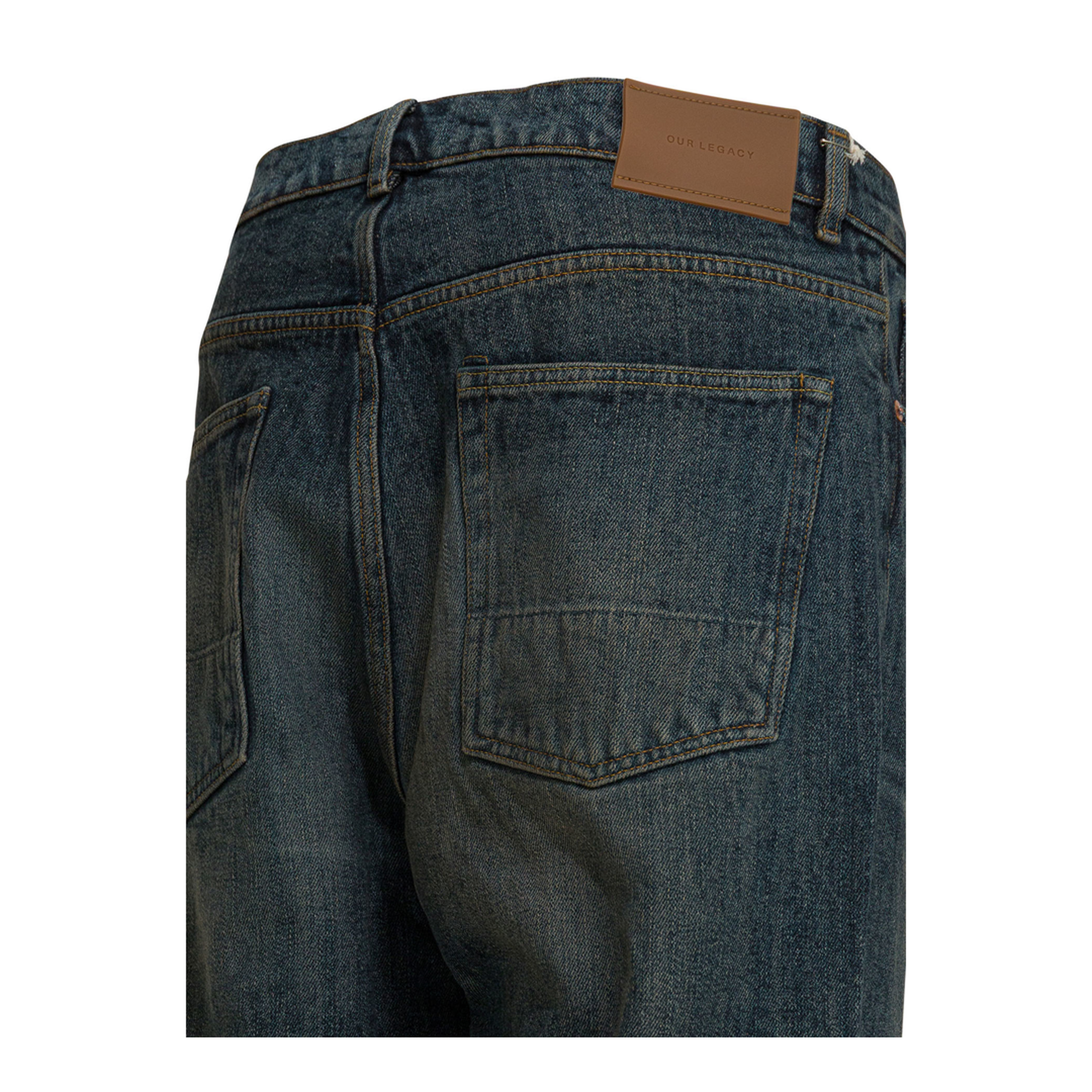 Straight Leg Jeans In Storm Wash - Image 4