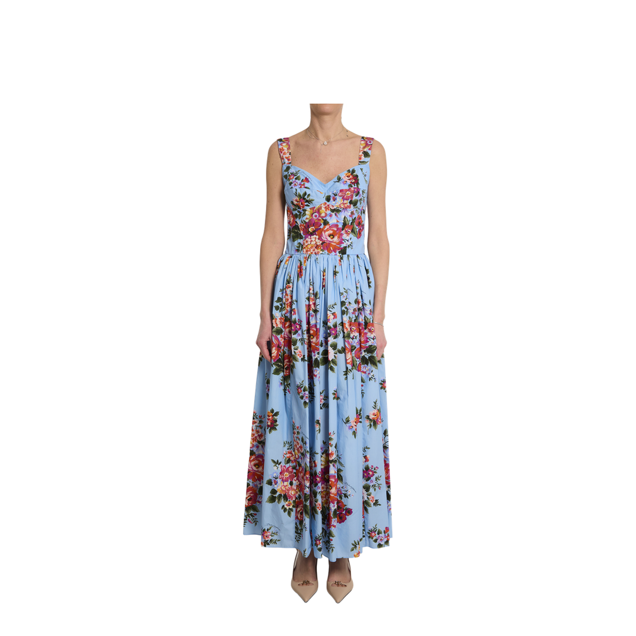 Maxi Dress with Floral Print - Image 1