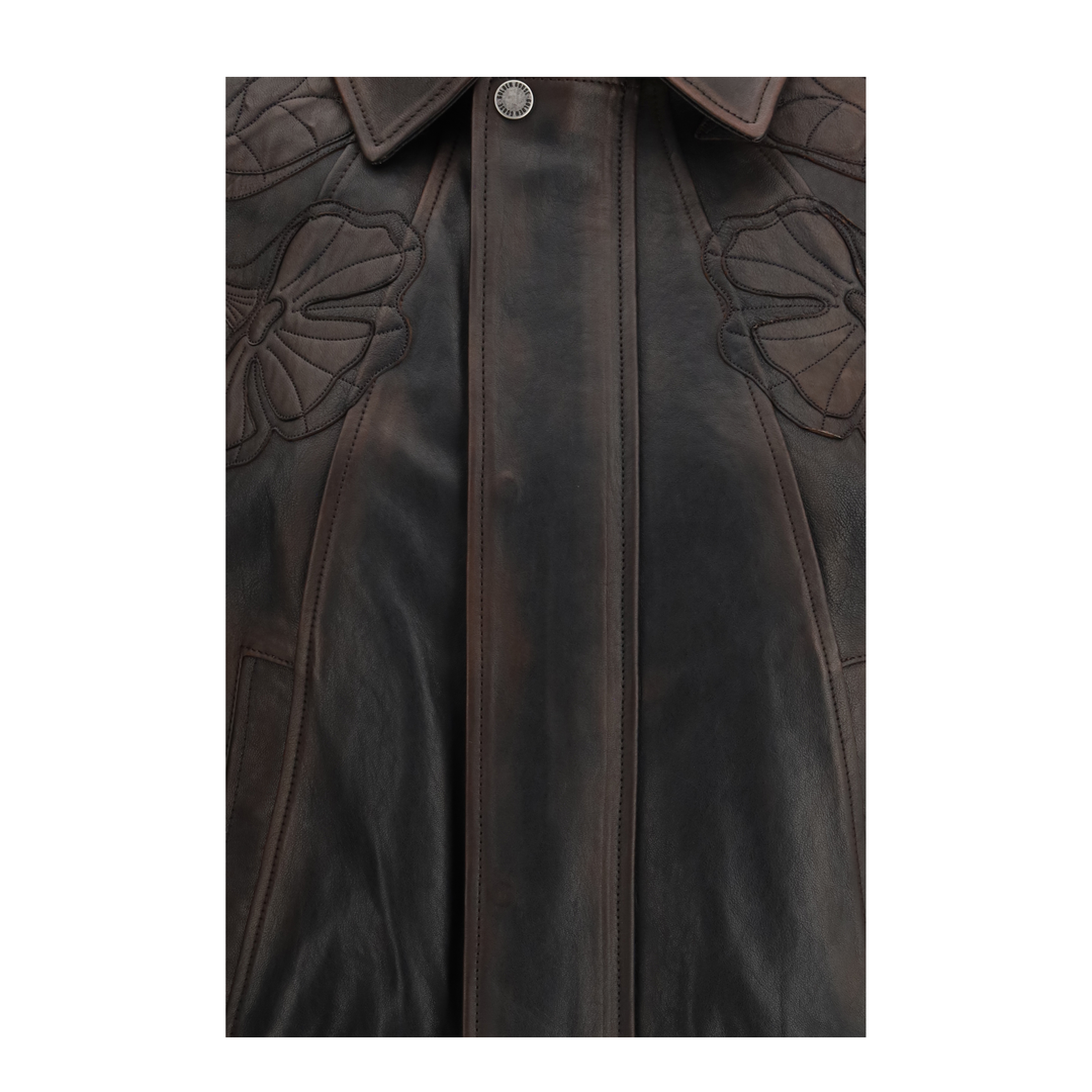 Nappa Leather Bomber Jacket - Image 3