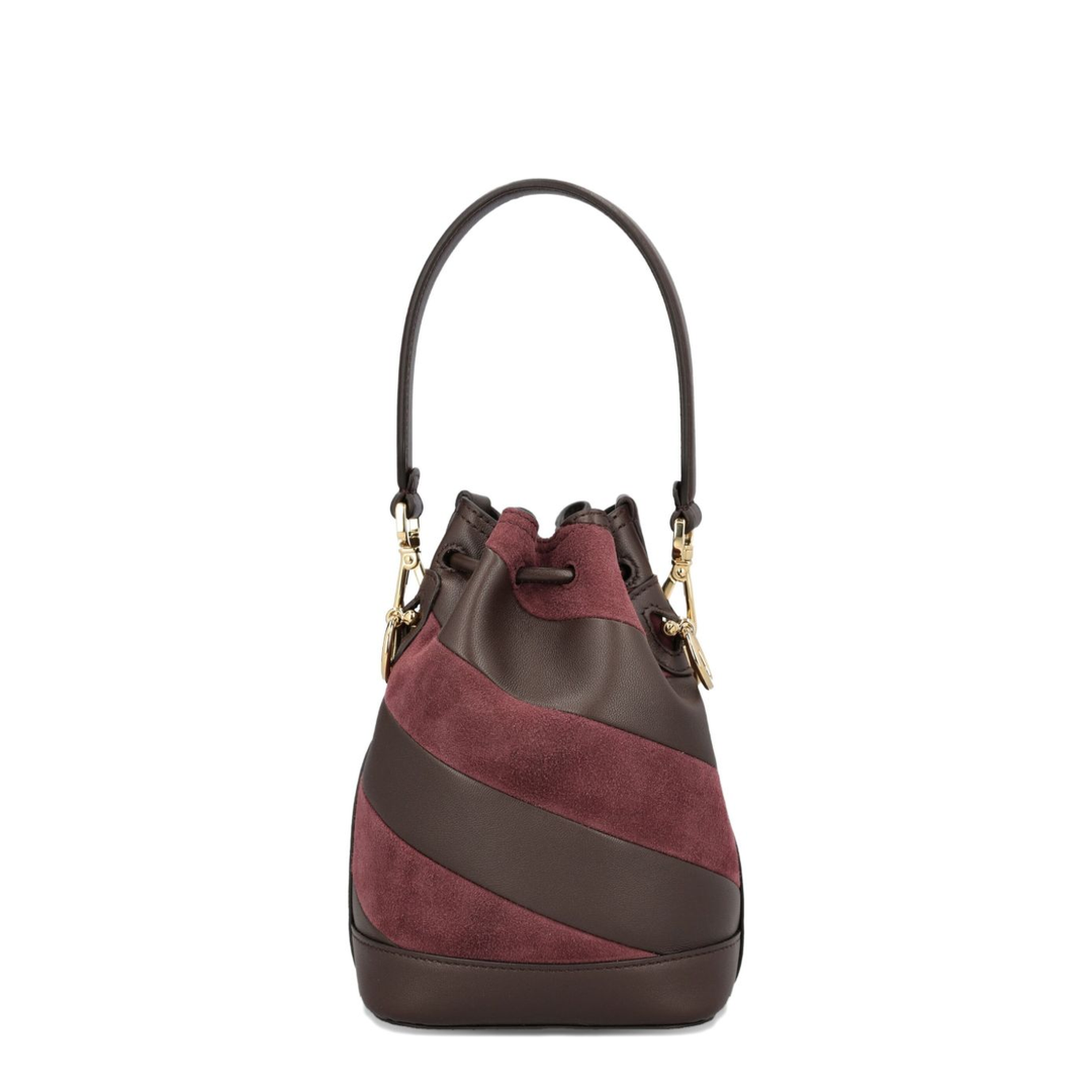 Mini Mon Tresor Chevron Bucket Bag Leather - Image 2