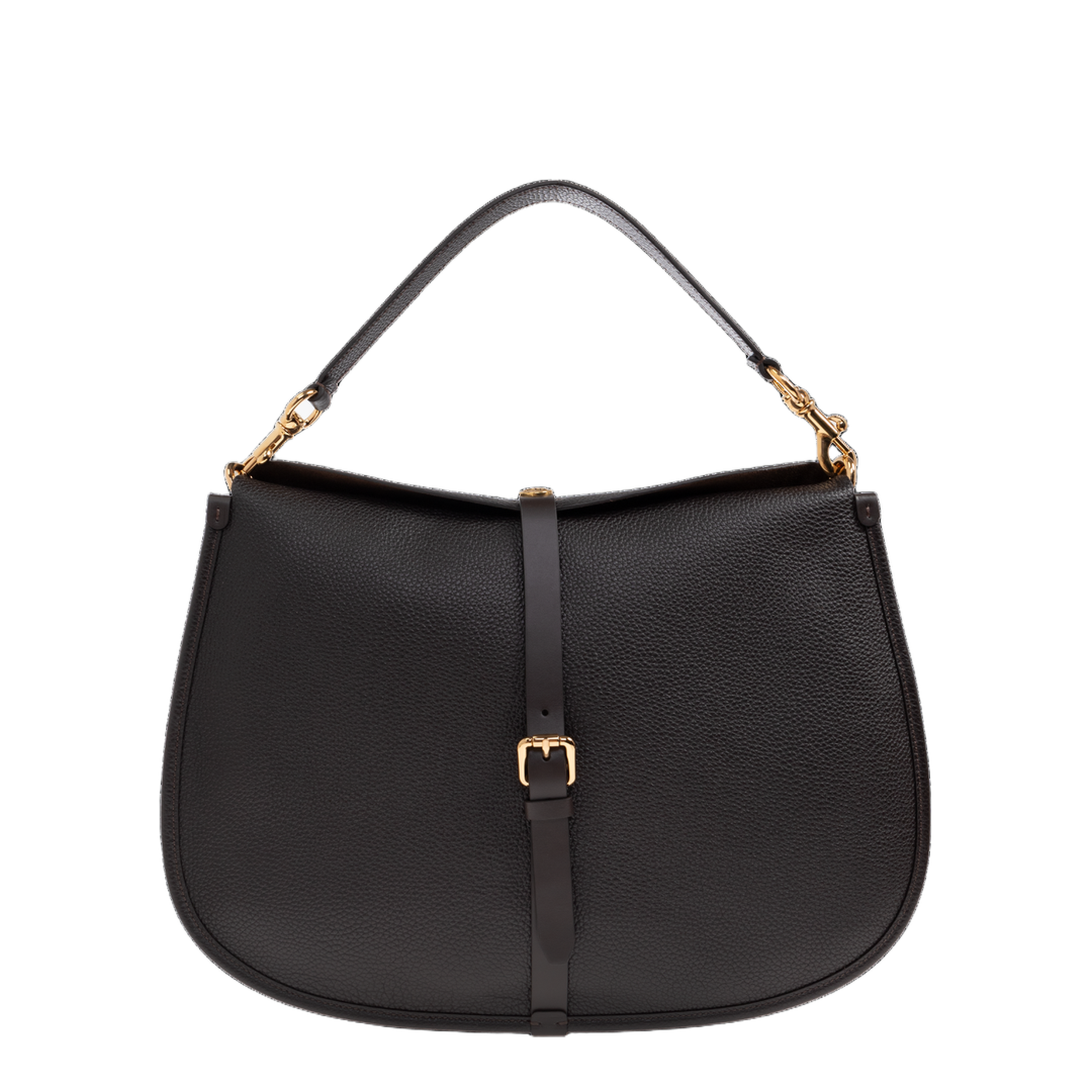 Pony XL Calfskin Crossbody - Beige - Image 2
