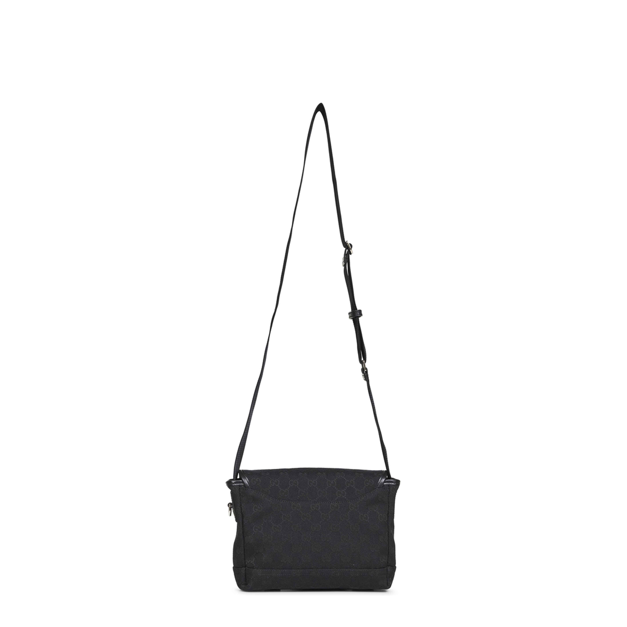 GG Canvas Small Canvas Crossbody - Black - Image 3