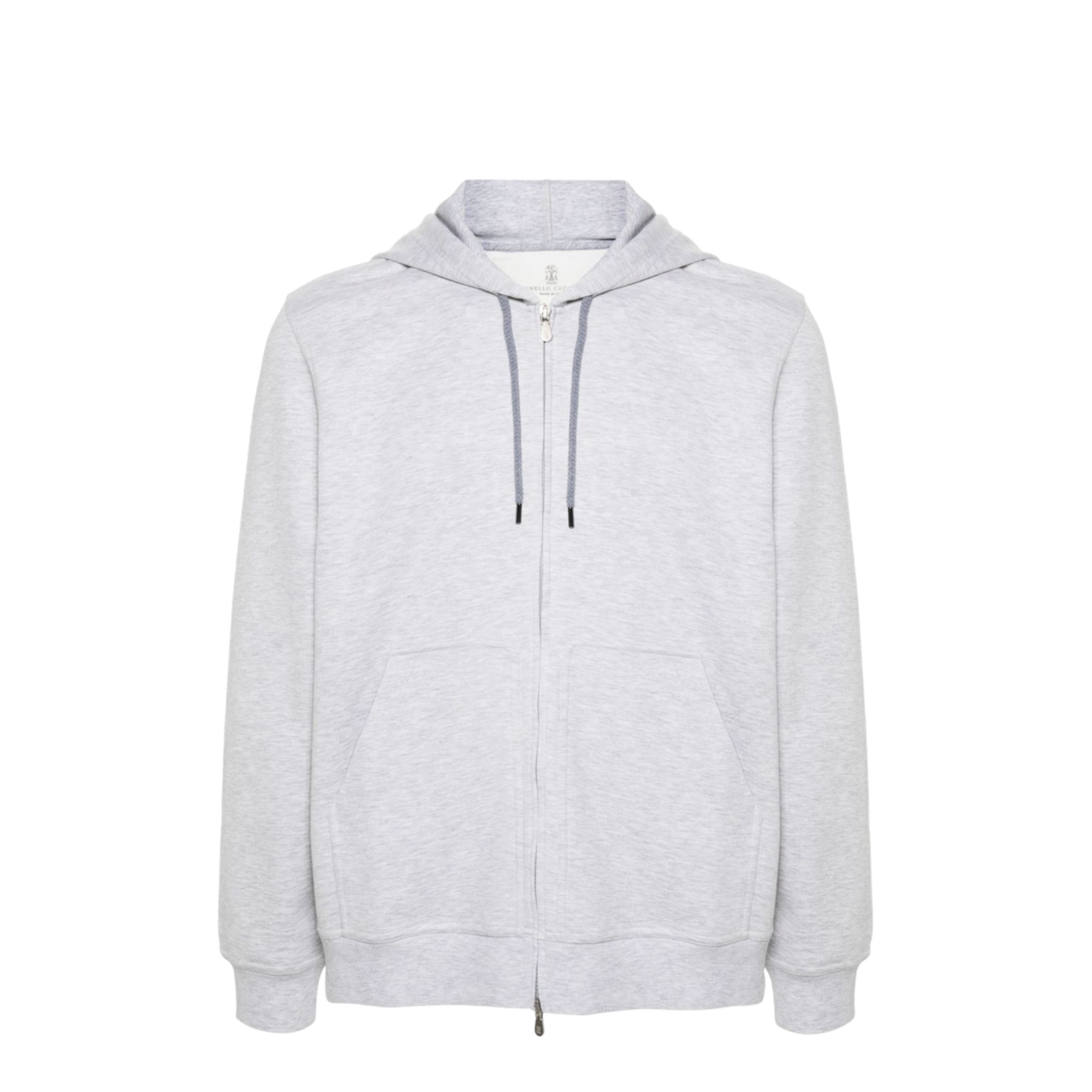 Double Cloth Sweatshirt in Pearl Grey - Image 5