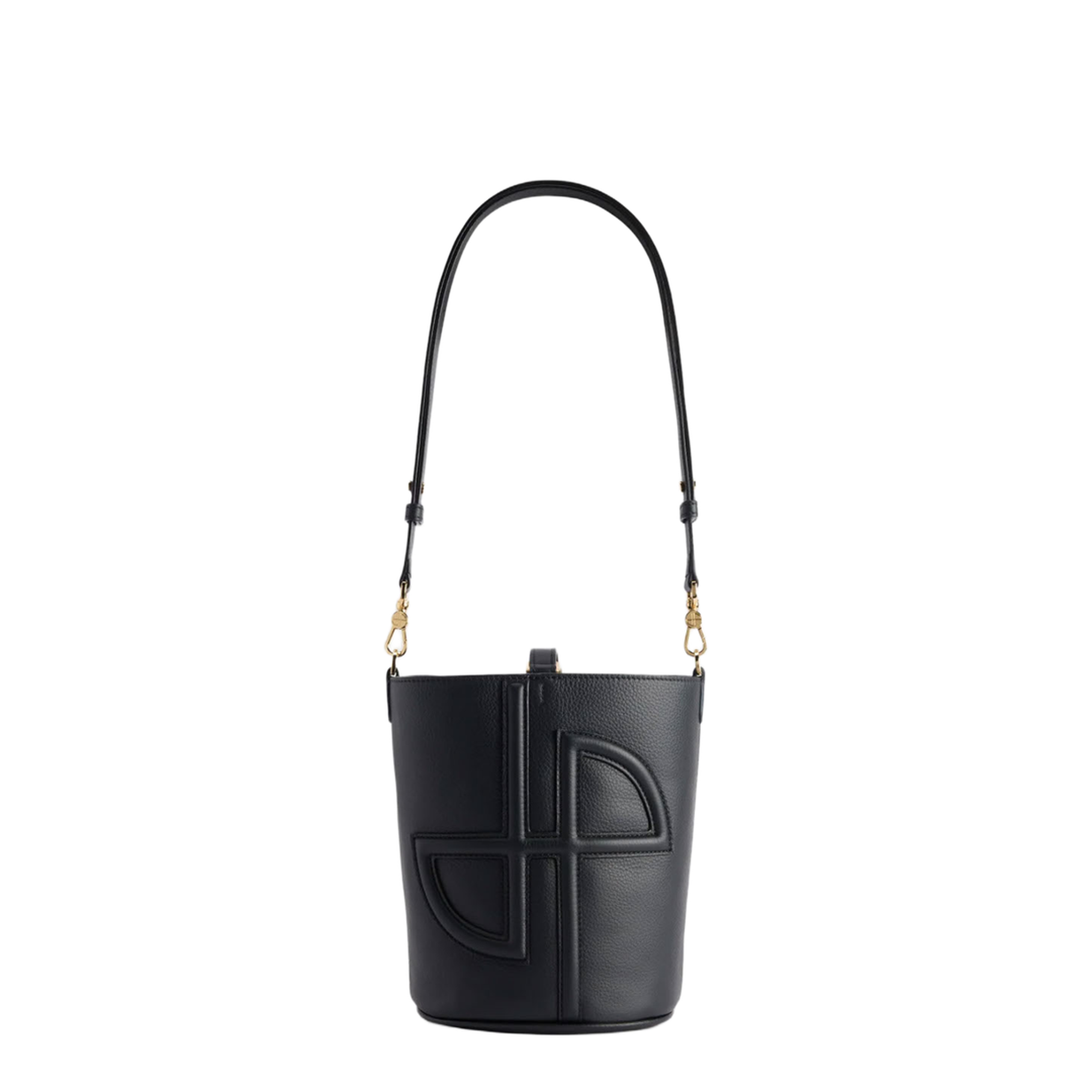 JP Bucket Bag PM Bovine Leather Bucket Bag - Black - Image 1