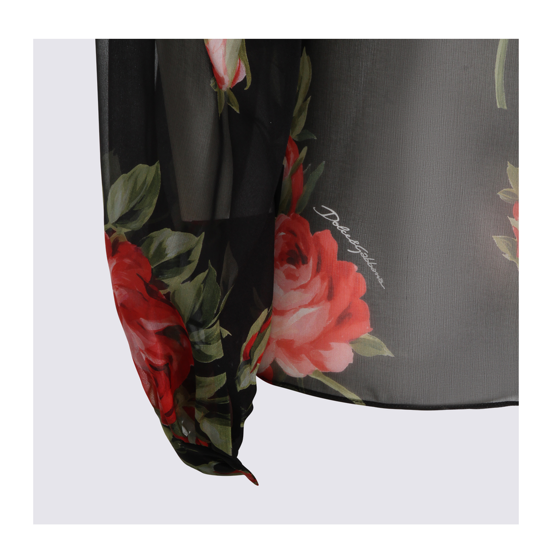 Rose Bouquet Print Top - Image 6
