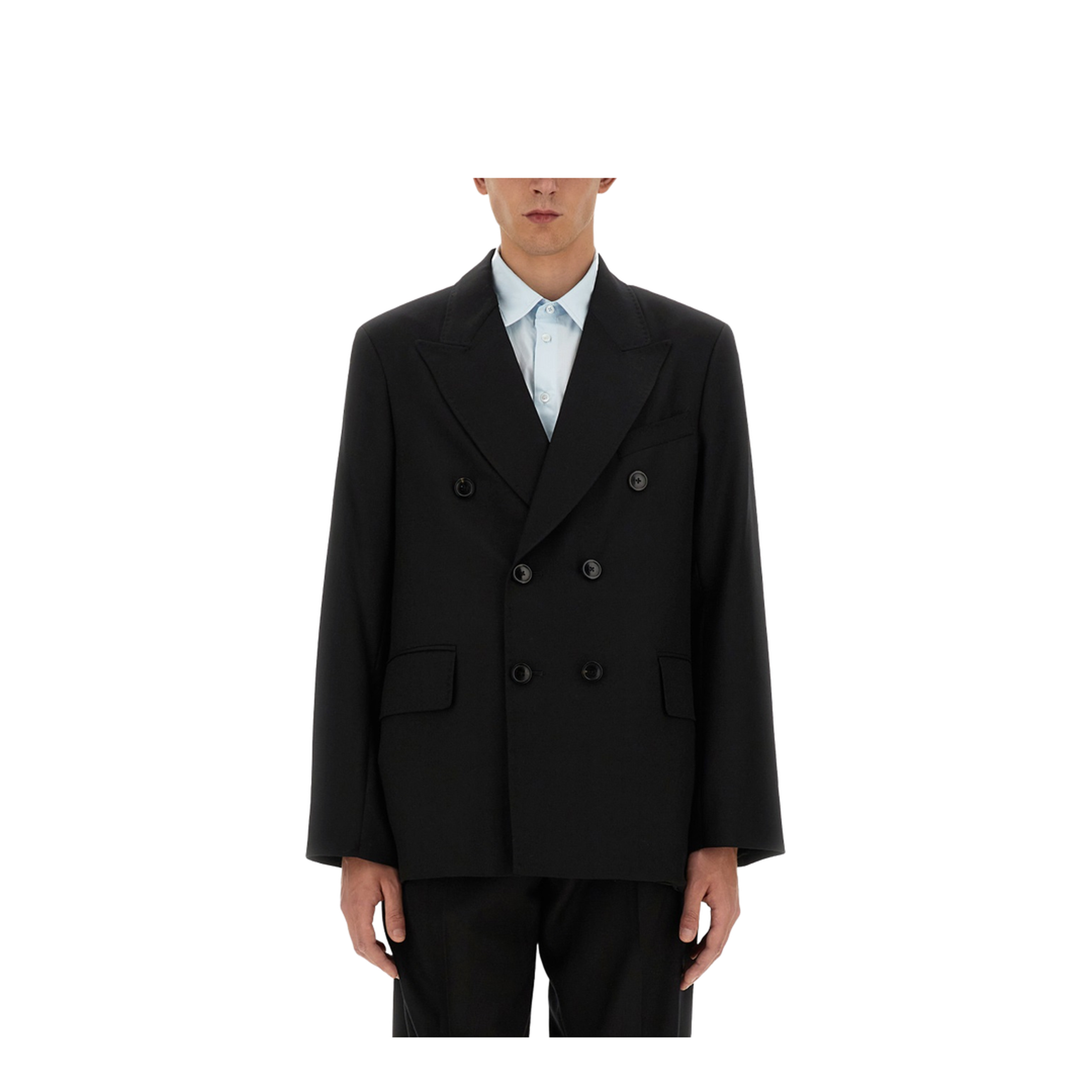 Double-Breasted Blazer - Image 1