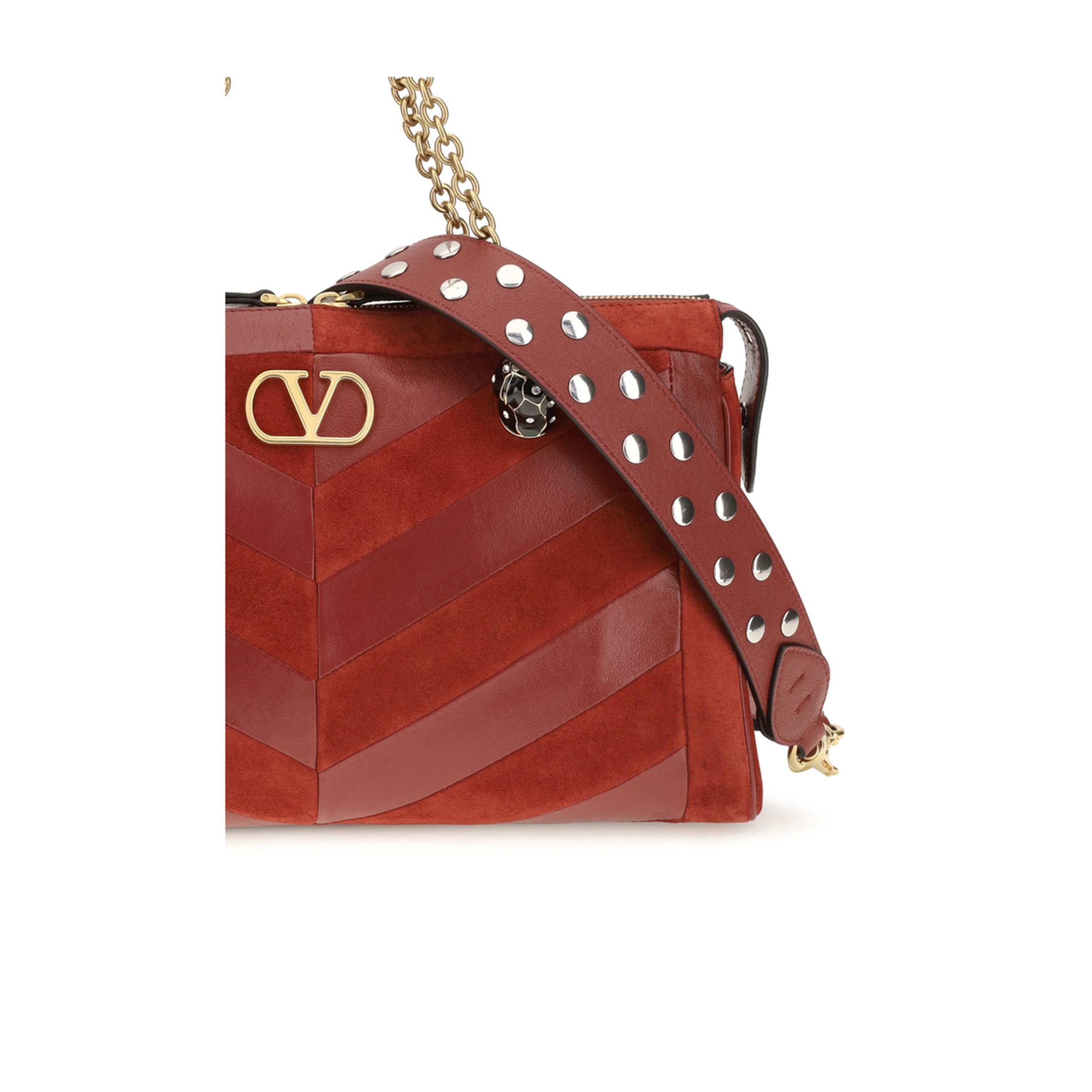 Medium Chevron Pattern Panthea Shoulder Bag - Image 4
