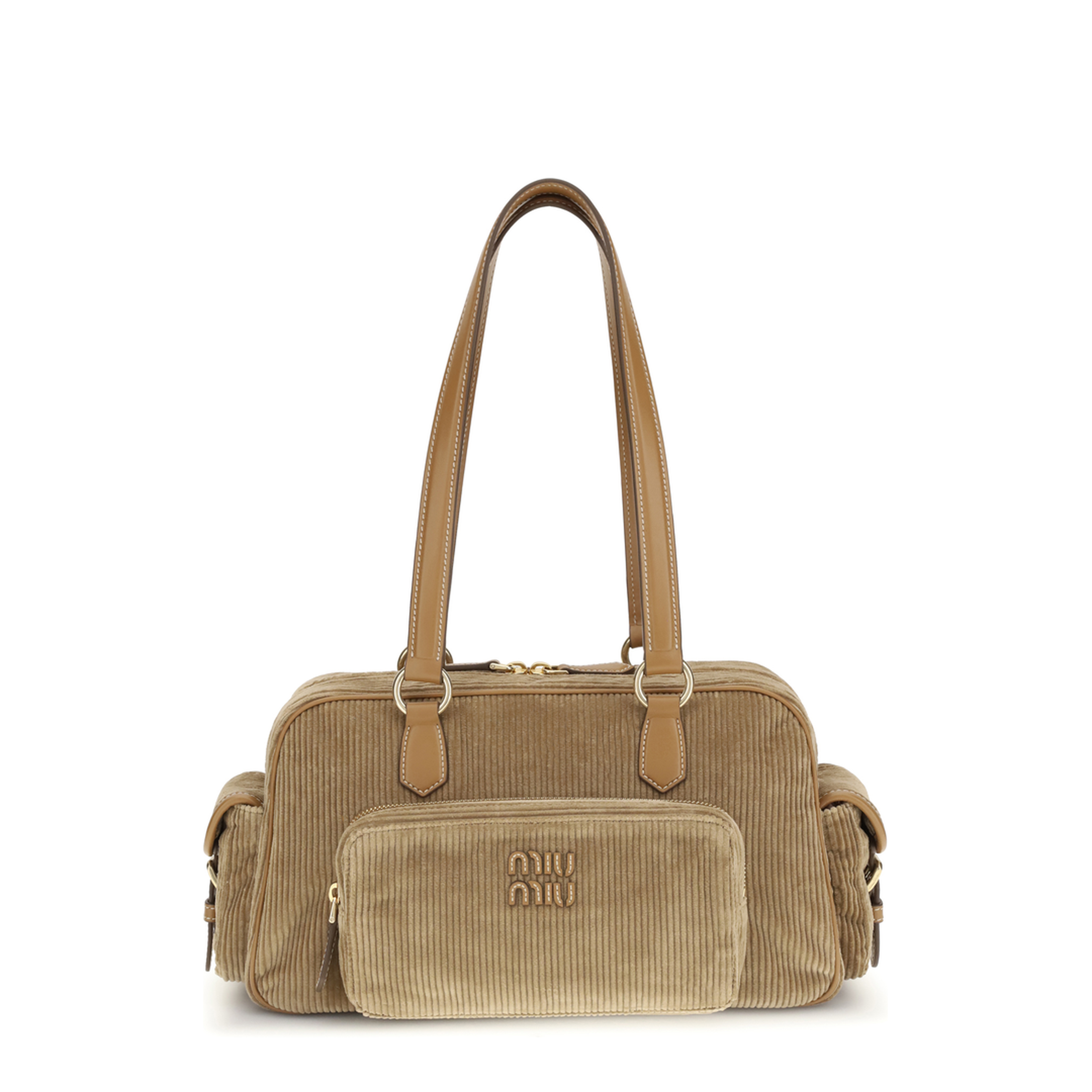Corduroy Shoulder Bag - Image 1
