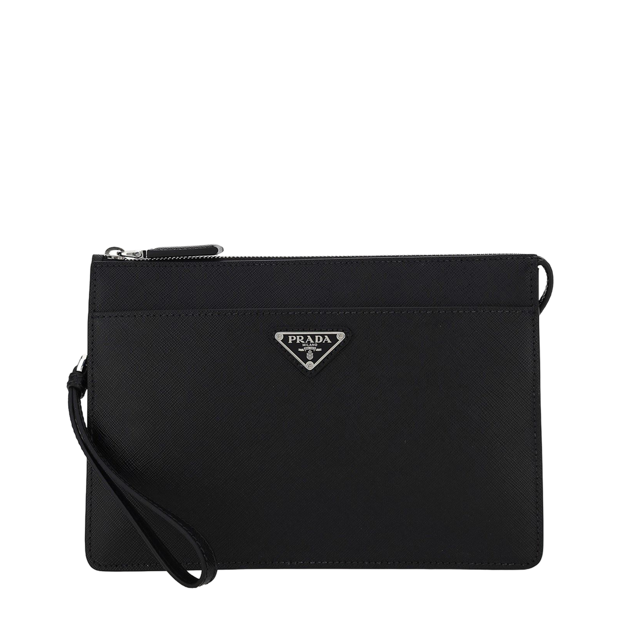 Calfskin Pouch - Black - Image 1