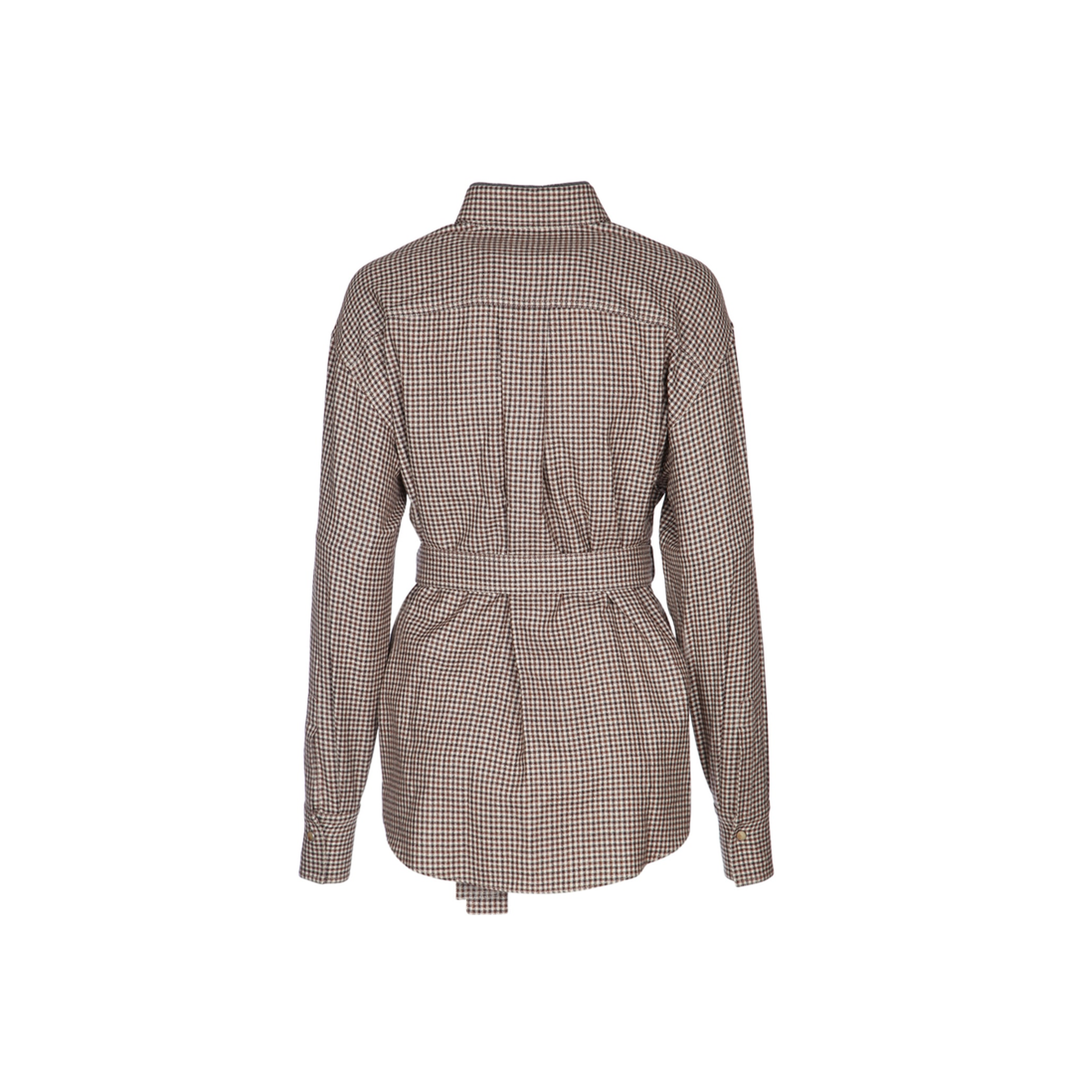 Wool Checked Shirt - Image 2