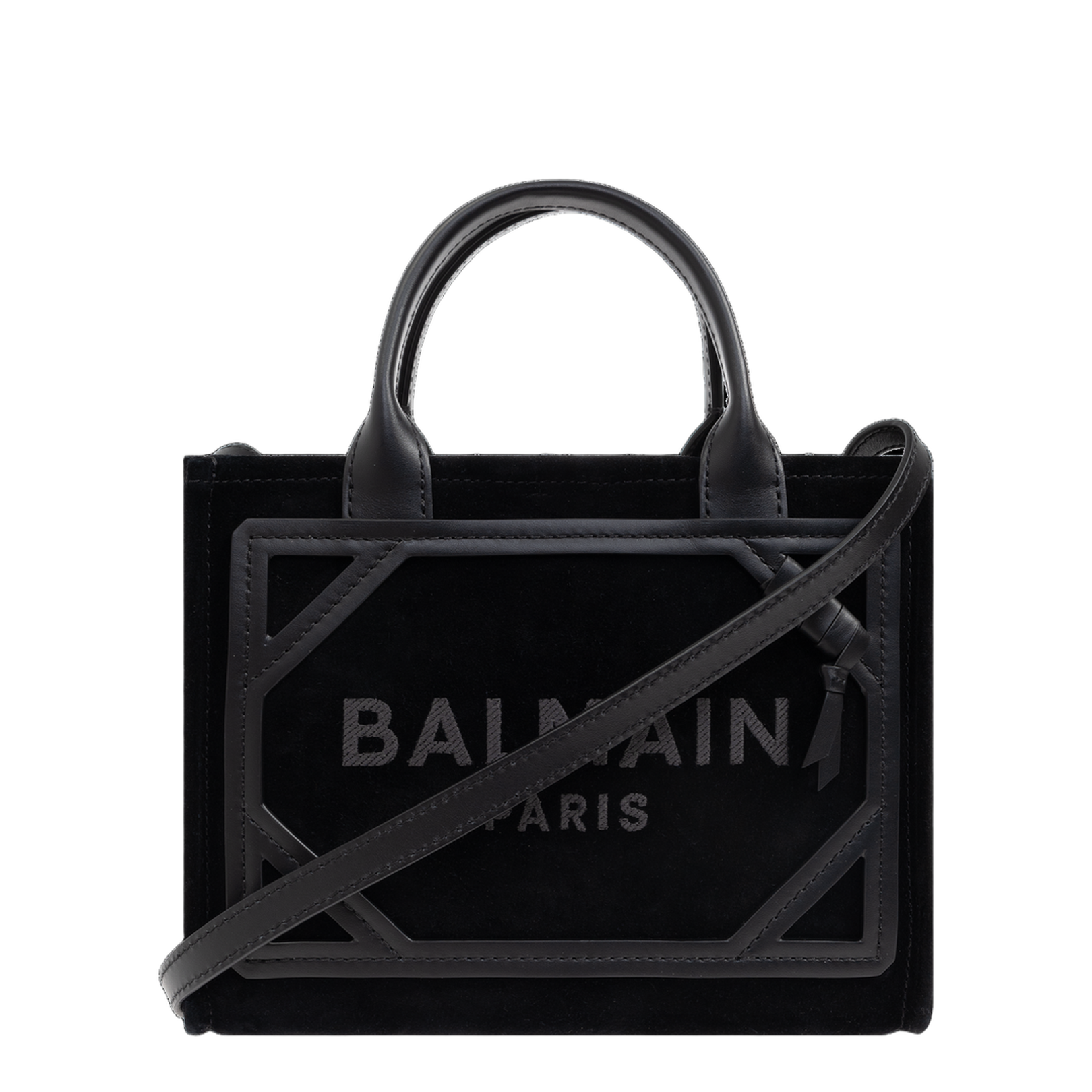B-Army Shopper Small Black Bag - Image 4