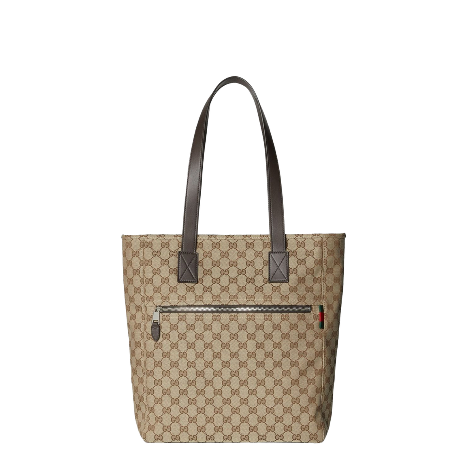 GG Canvas Medium Tote Bags - Beige - Image 1