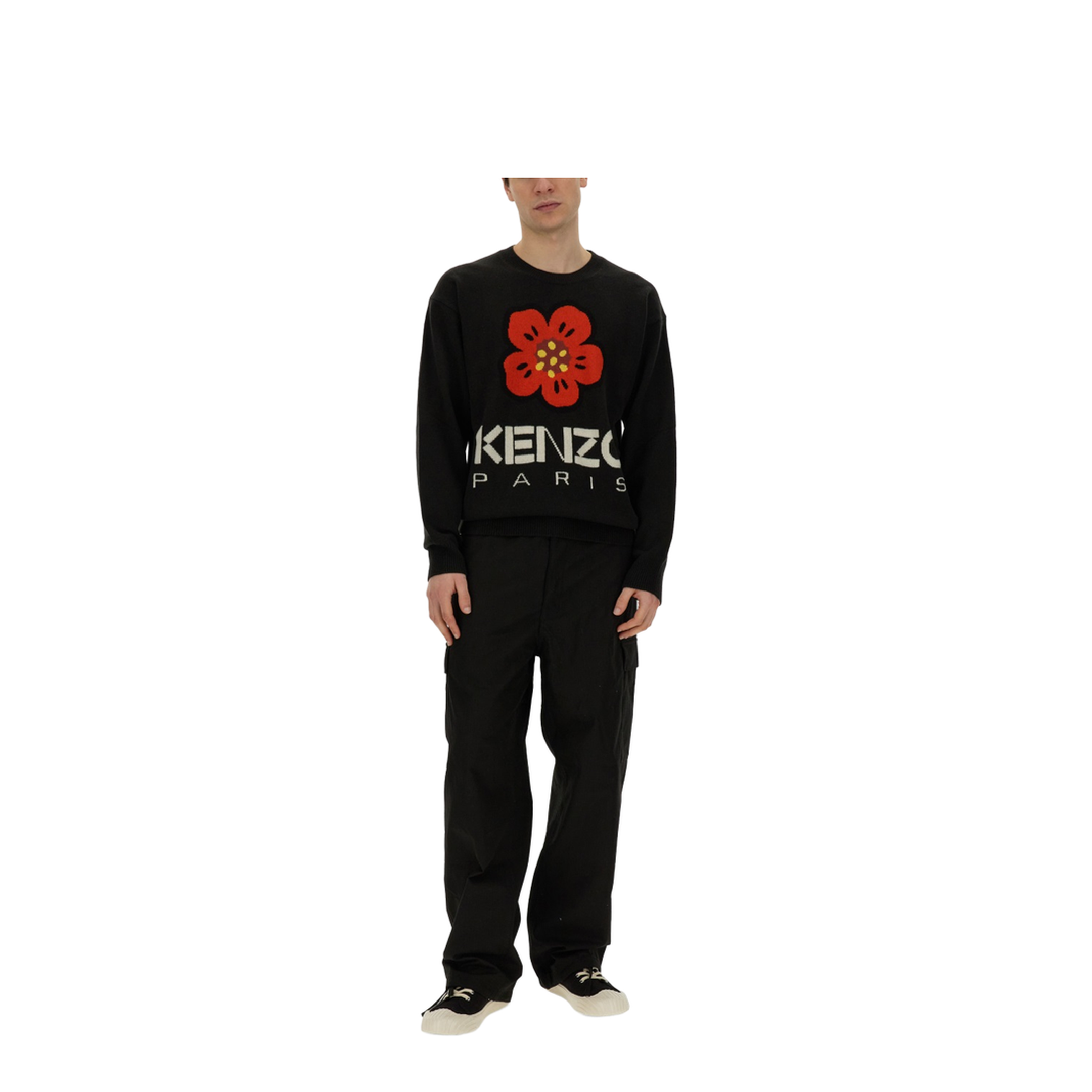 Jersey with Embroidery Boke Flower - Image 2