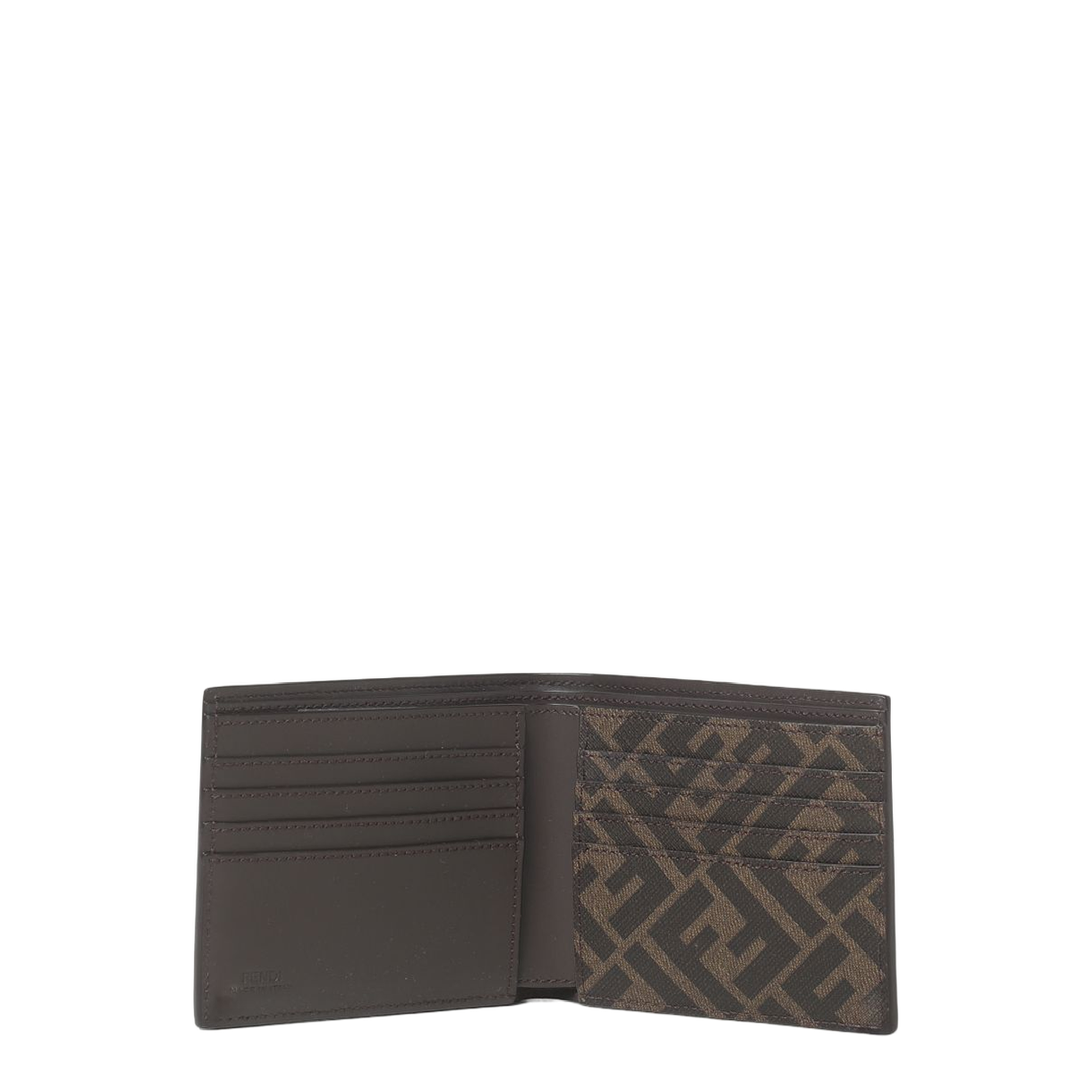FF Squared Compact Bi-Fold Wallet - Real Ebano - Image 2