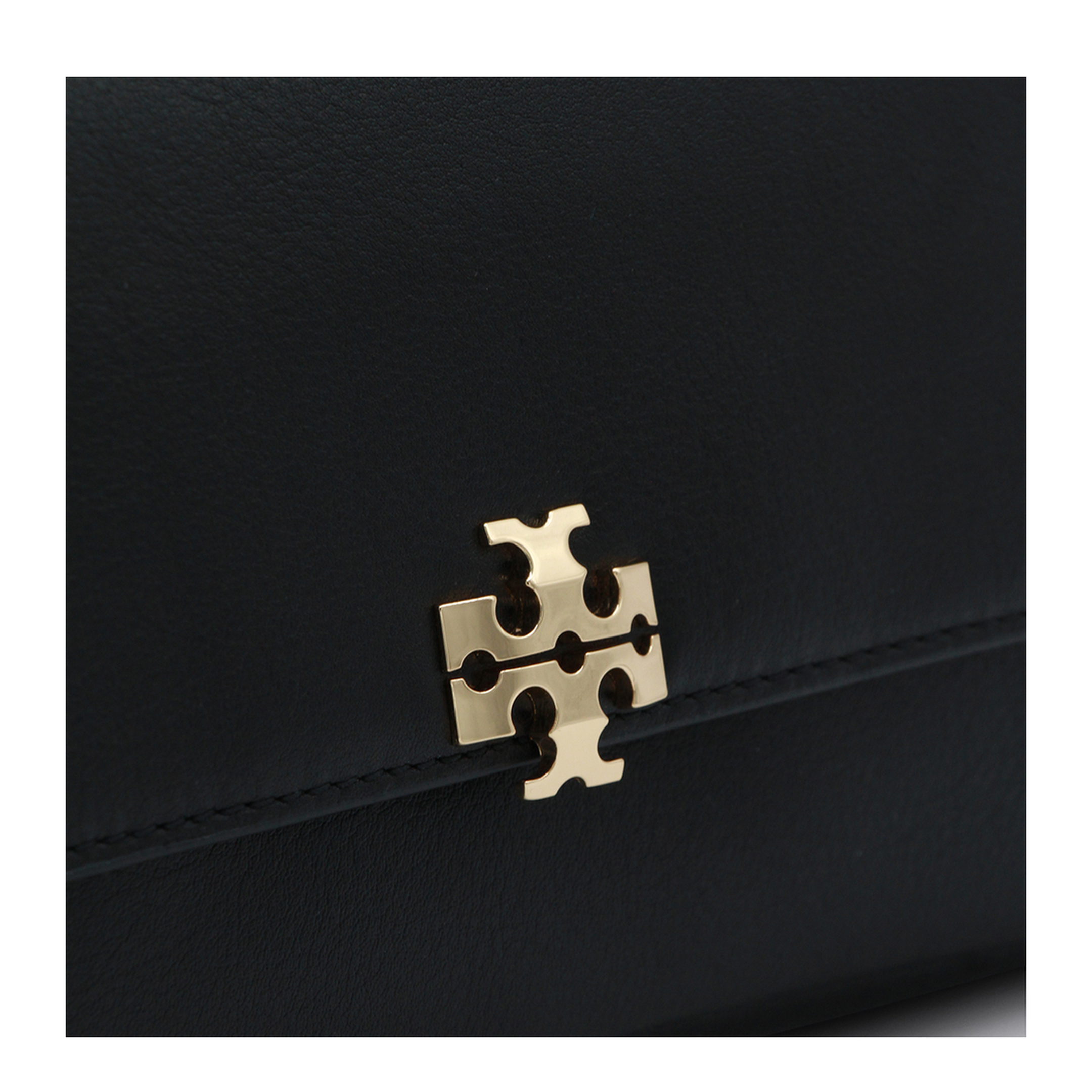 Charlie Small Calf Leather Shoulder Bag - Black - Image 8