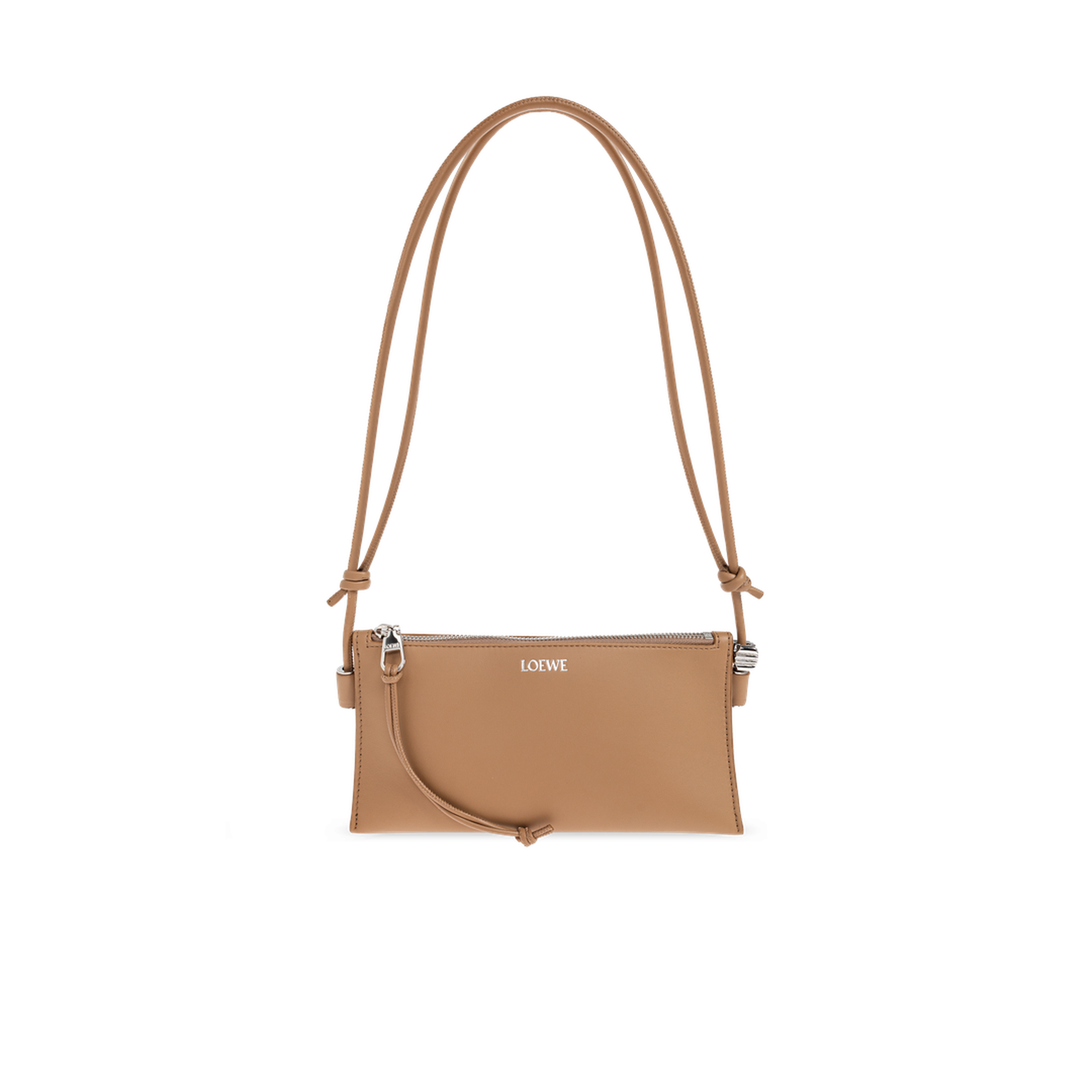 Joya Nappa Calfskin Pouch - Mocha - Image 1