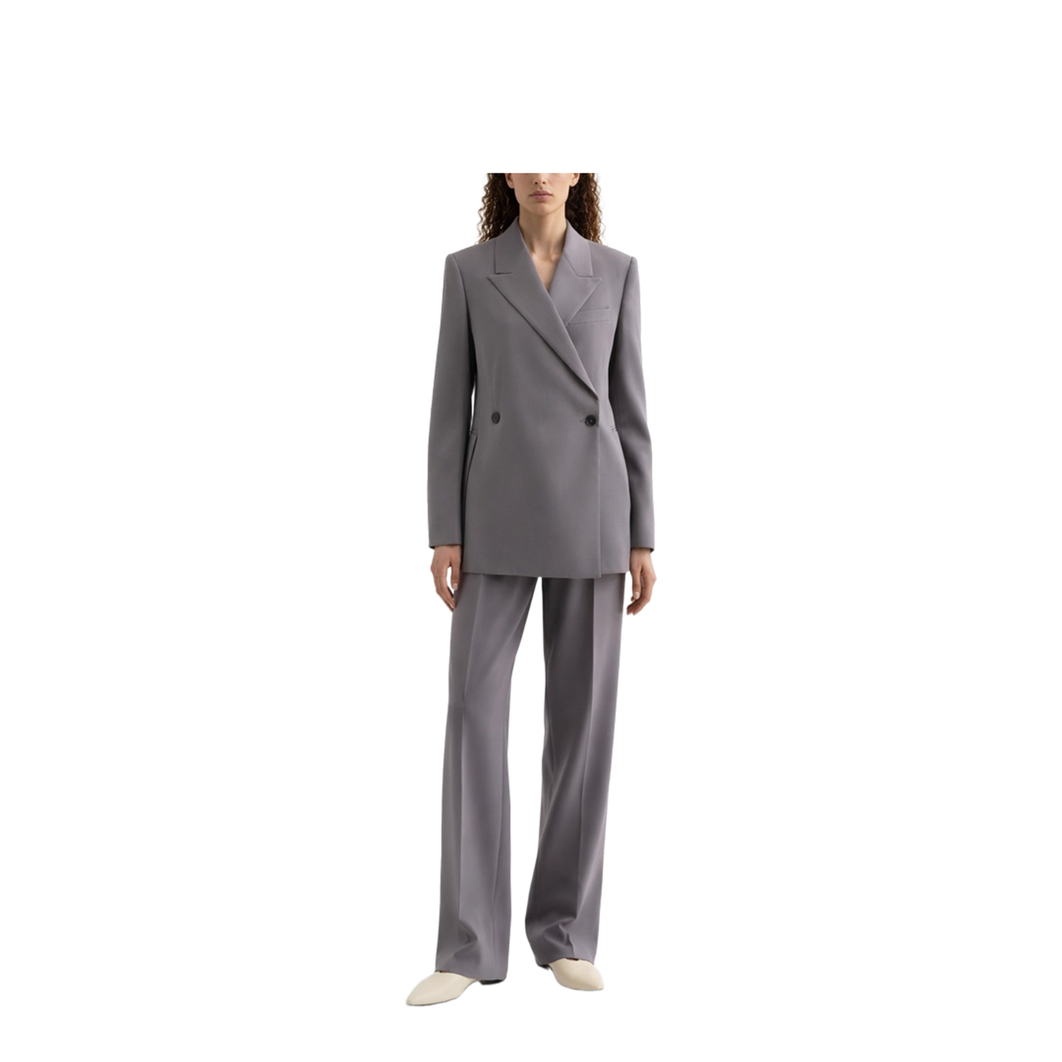 Double-Breasted Wool Jacket - Image 2