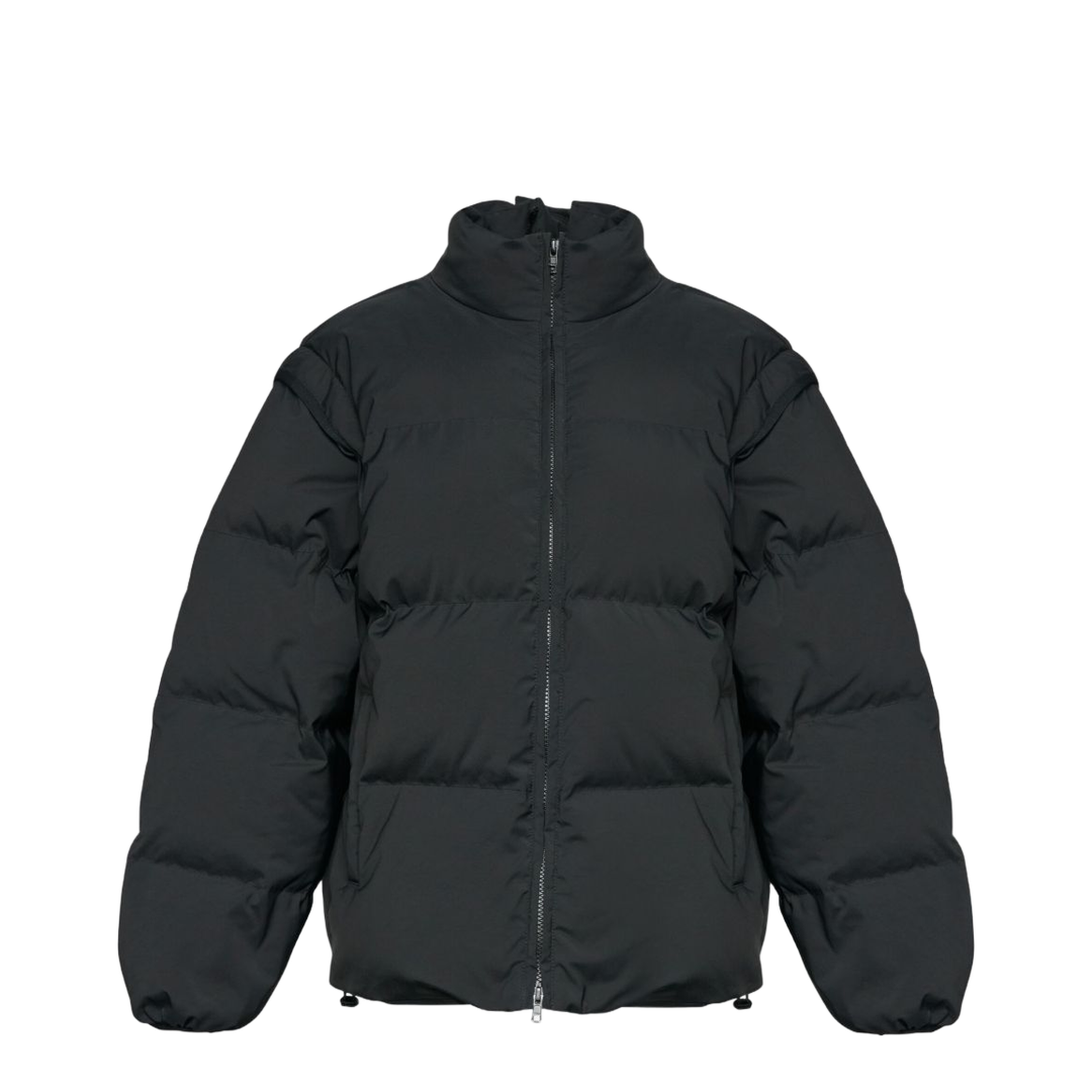Transformable Padded Black Jacket - Image 1