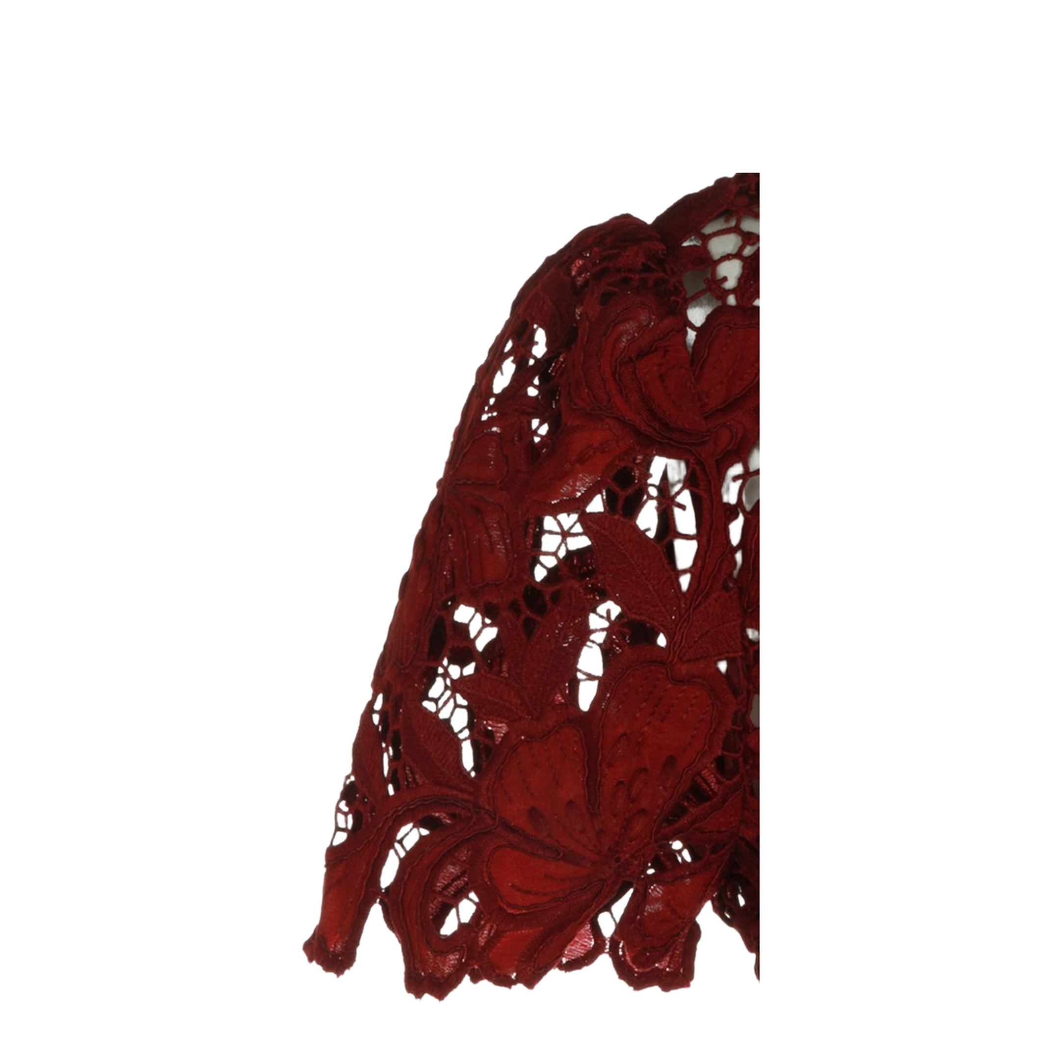 Self-portrait Dresses BORDEAUX - Image 3