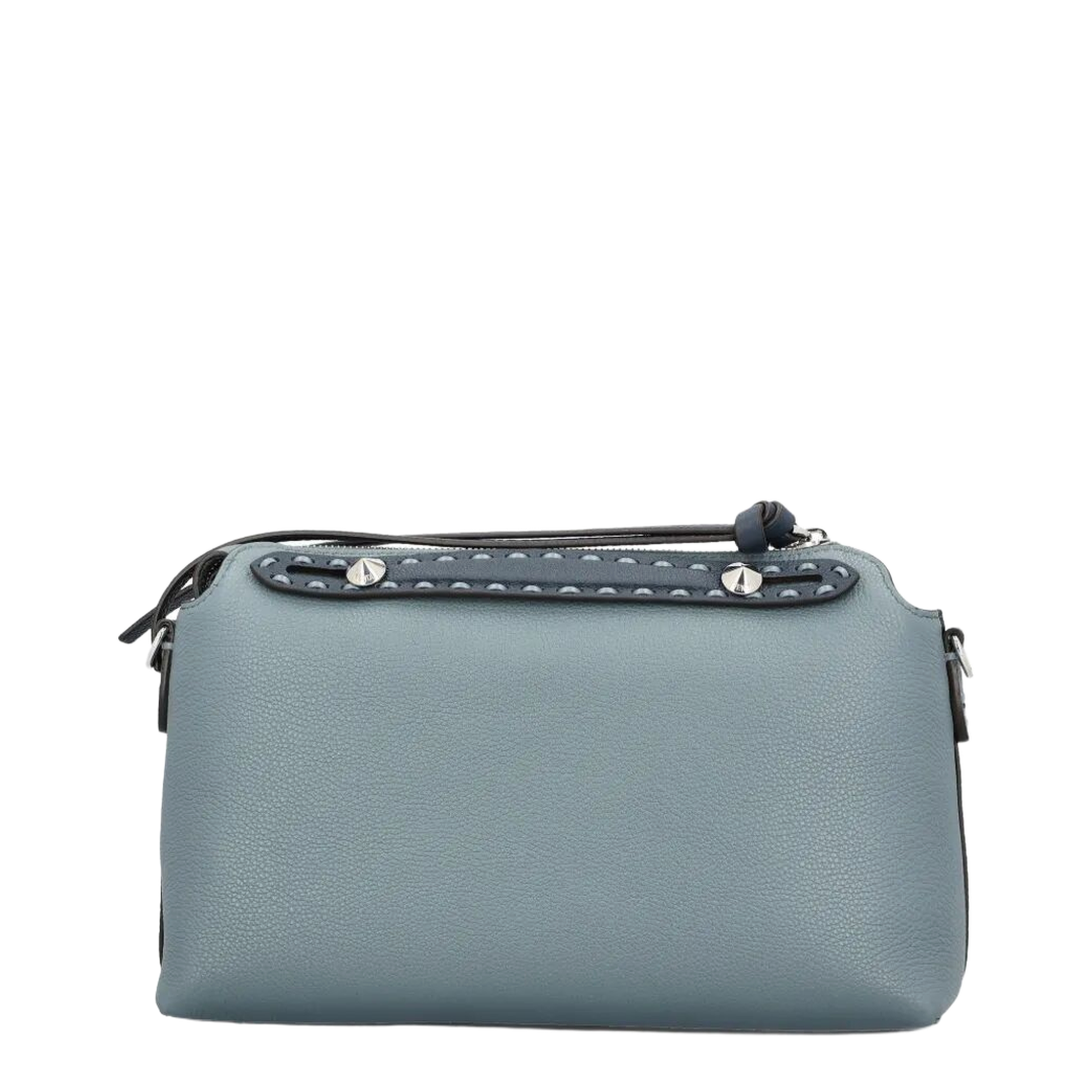 By The Way Medium Leather Handbag - Grey - Image 4