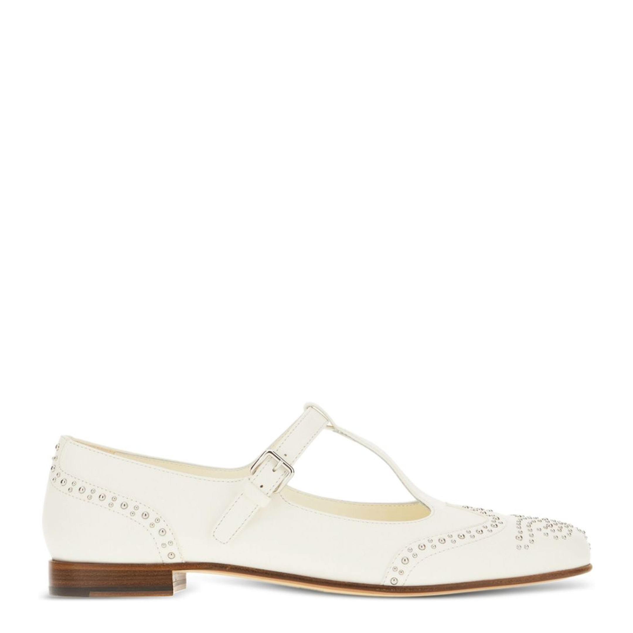 Flat Shoes Ivory - Image 1