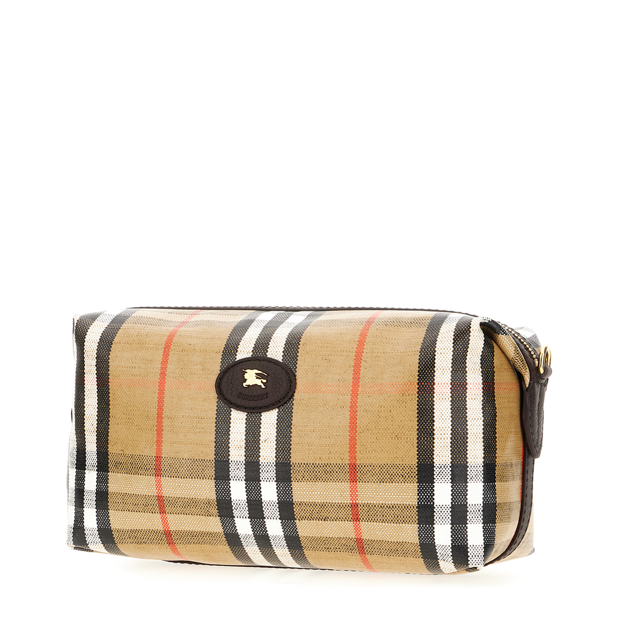 Highlands Medium Canvas Beauty Case - Sand - Image 4