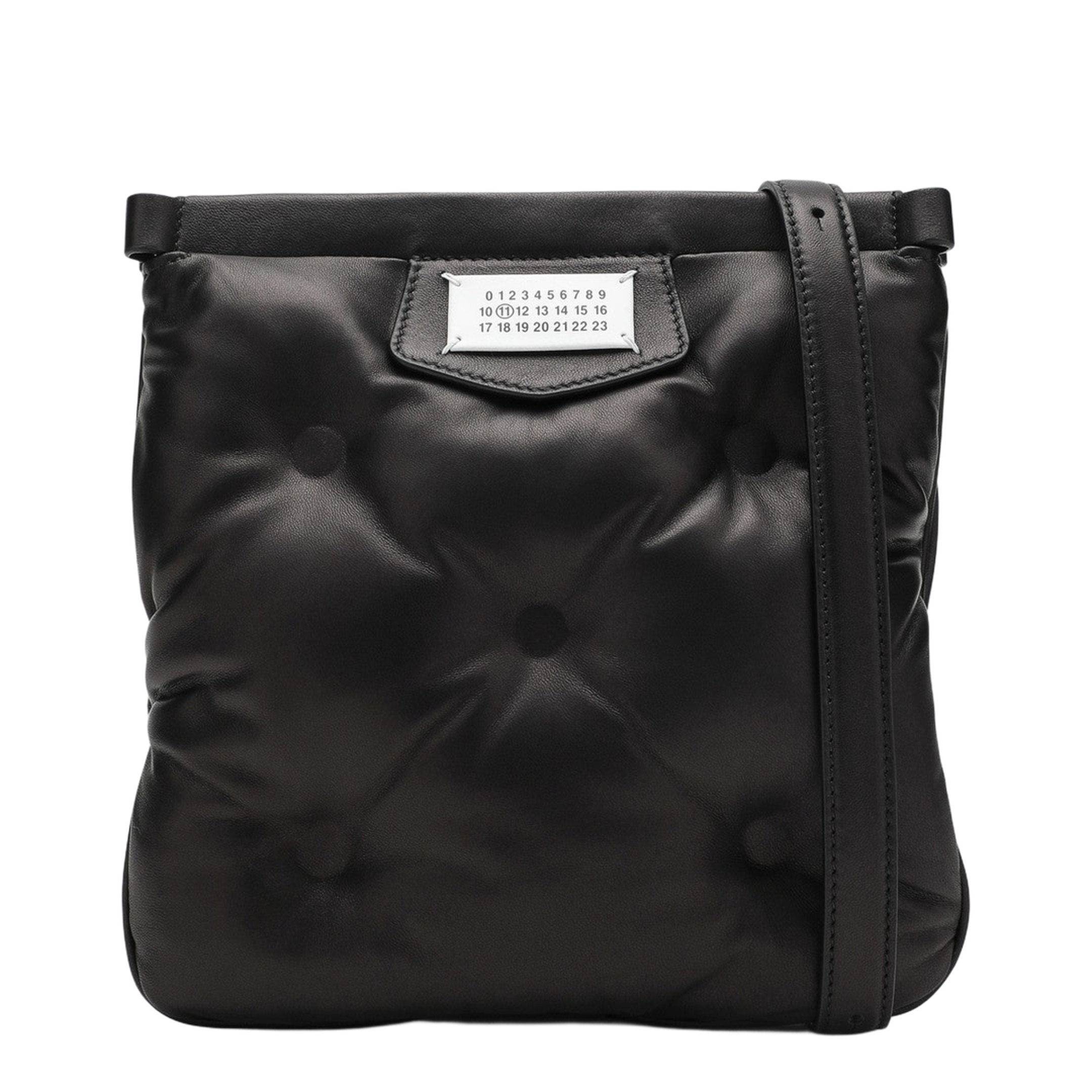 Glam Slam One Size Nappa Leather Crossbody - Noir - Image 1