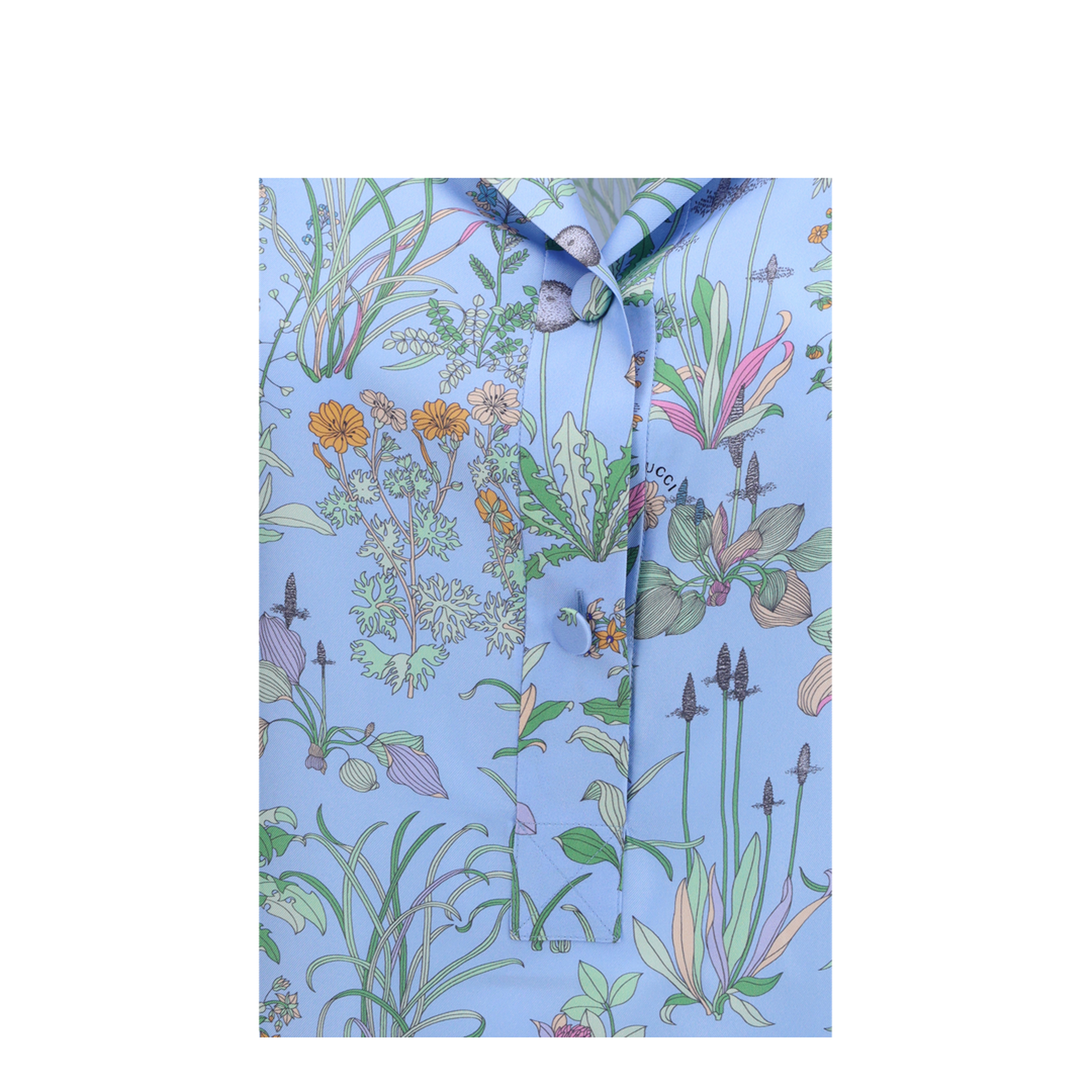 Printed Silk Twill Shirt - Image 3