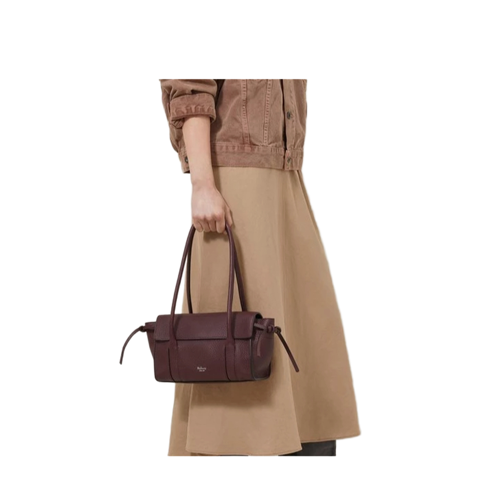 Leather Shoulder Bag With Logo - Image 4